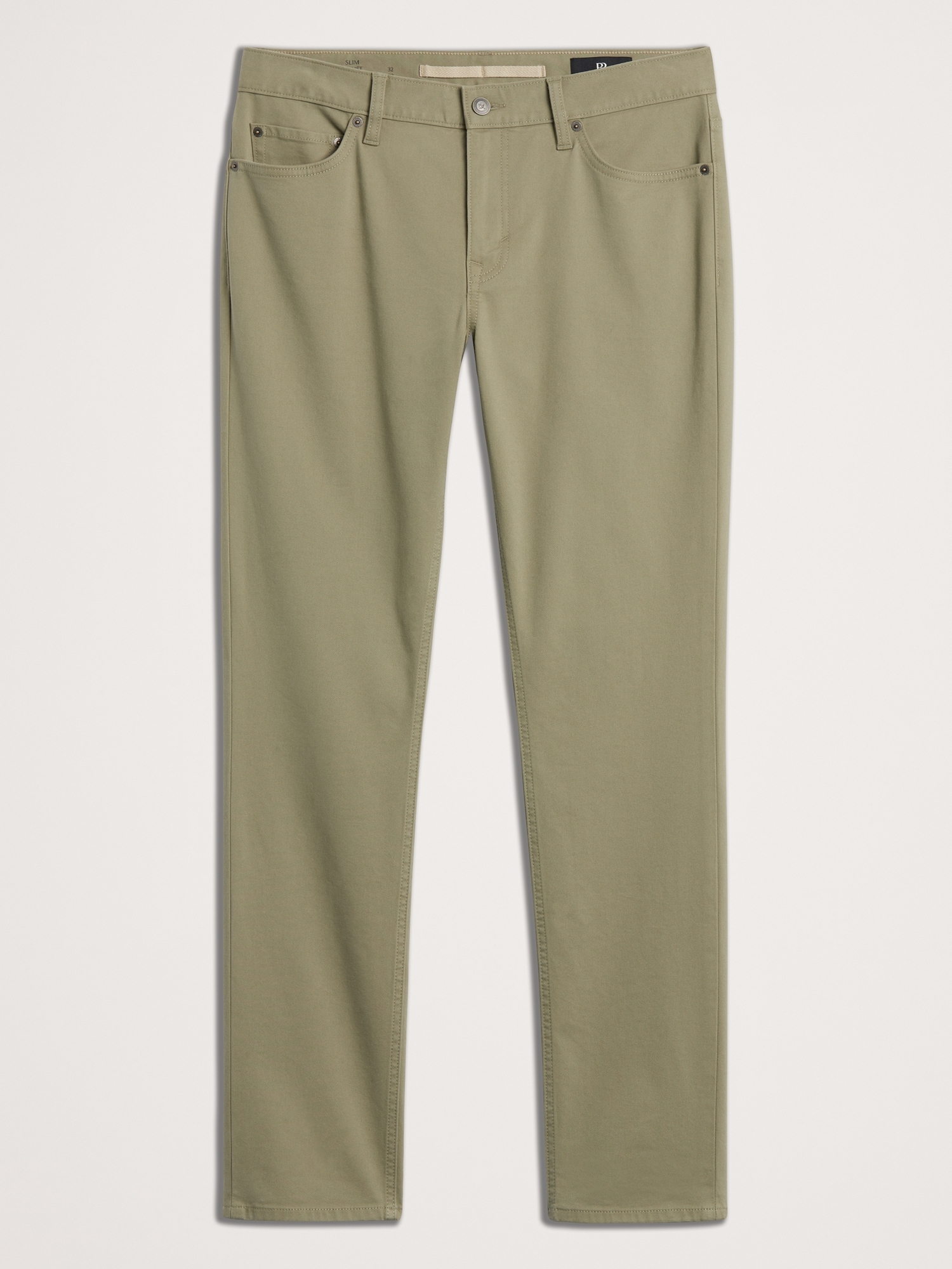 Slim Traveler Pant - Light Olive Green