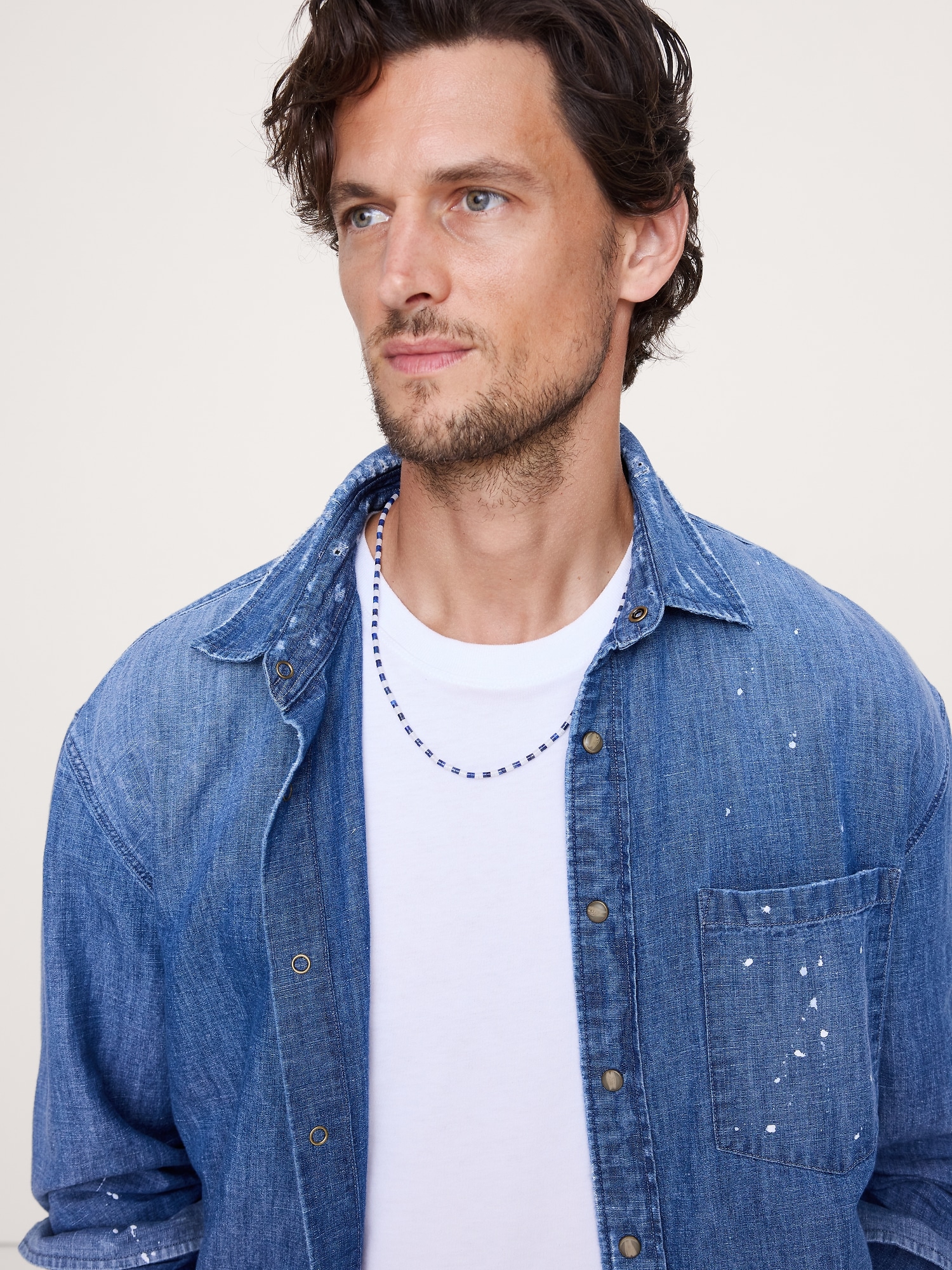 Image number 2 showing, Kai Lapis Beaded Necklace by Miansai