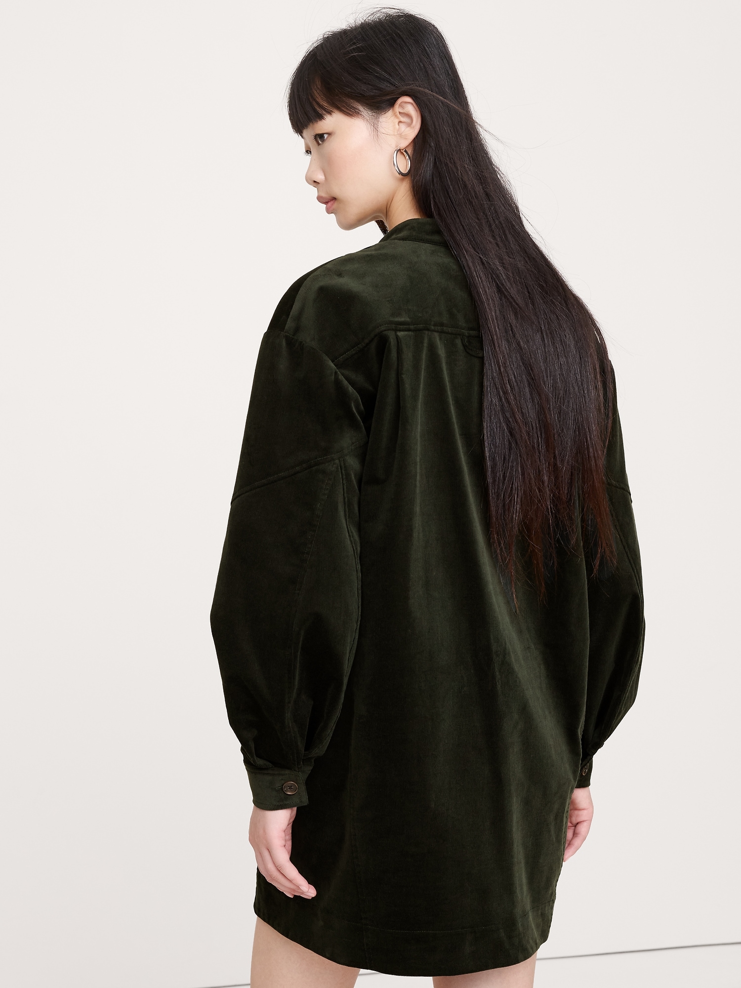 Image number 4 showing, Corduroy Popover Shift Dress