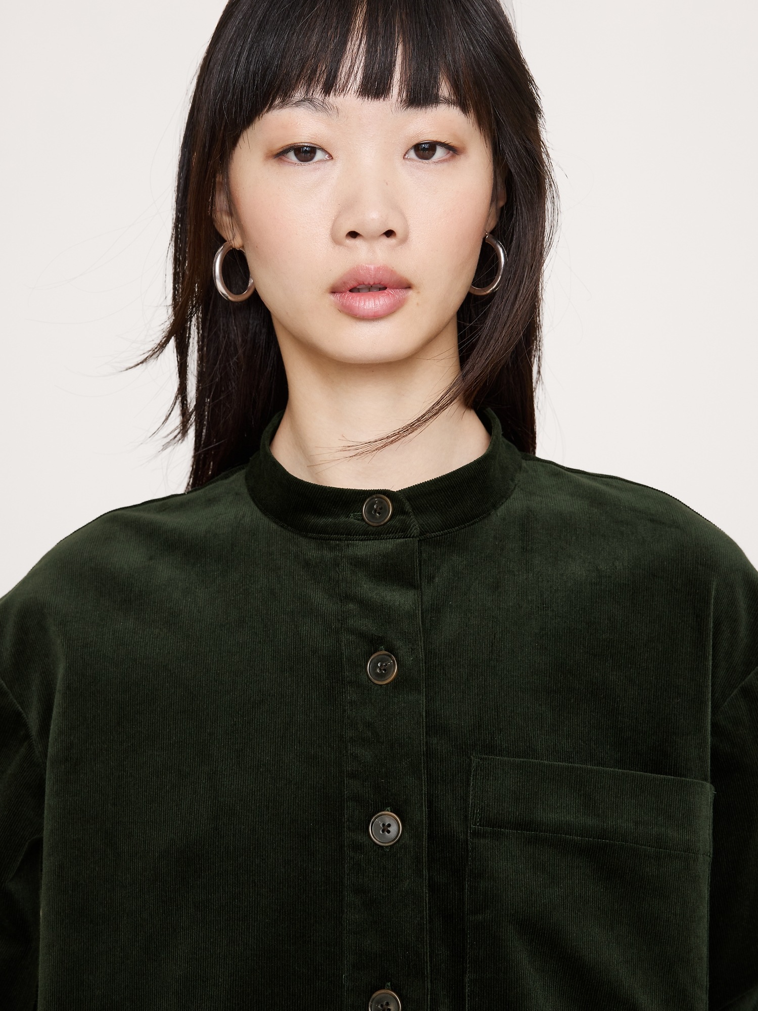 Image number 5 showing, Corduroy Popover Shift Dress