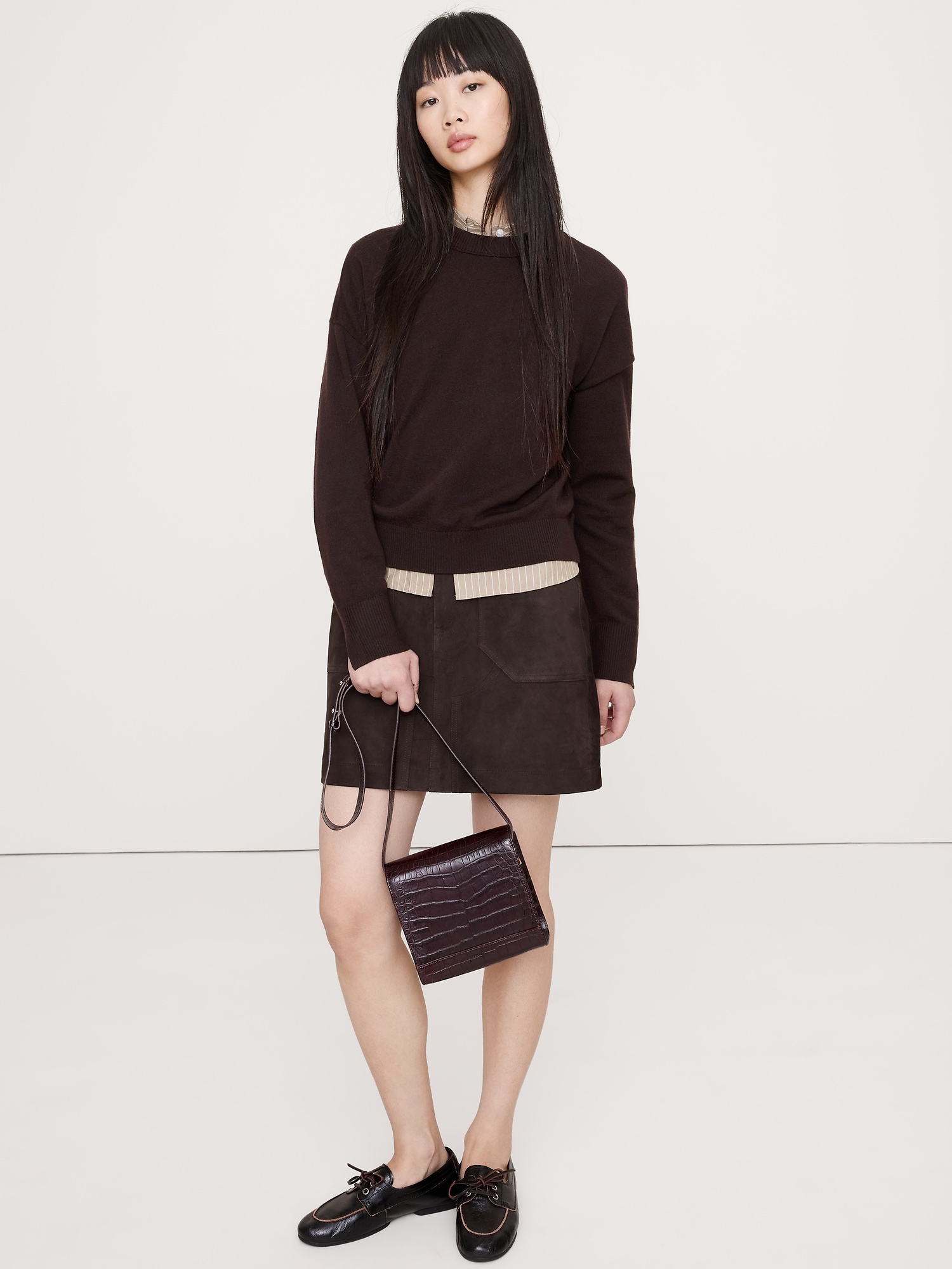 Oversized Merino Crew-Neck Sweater