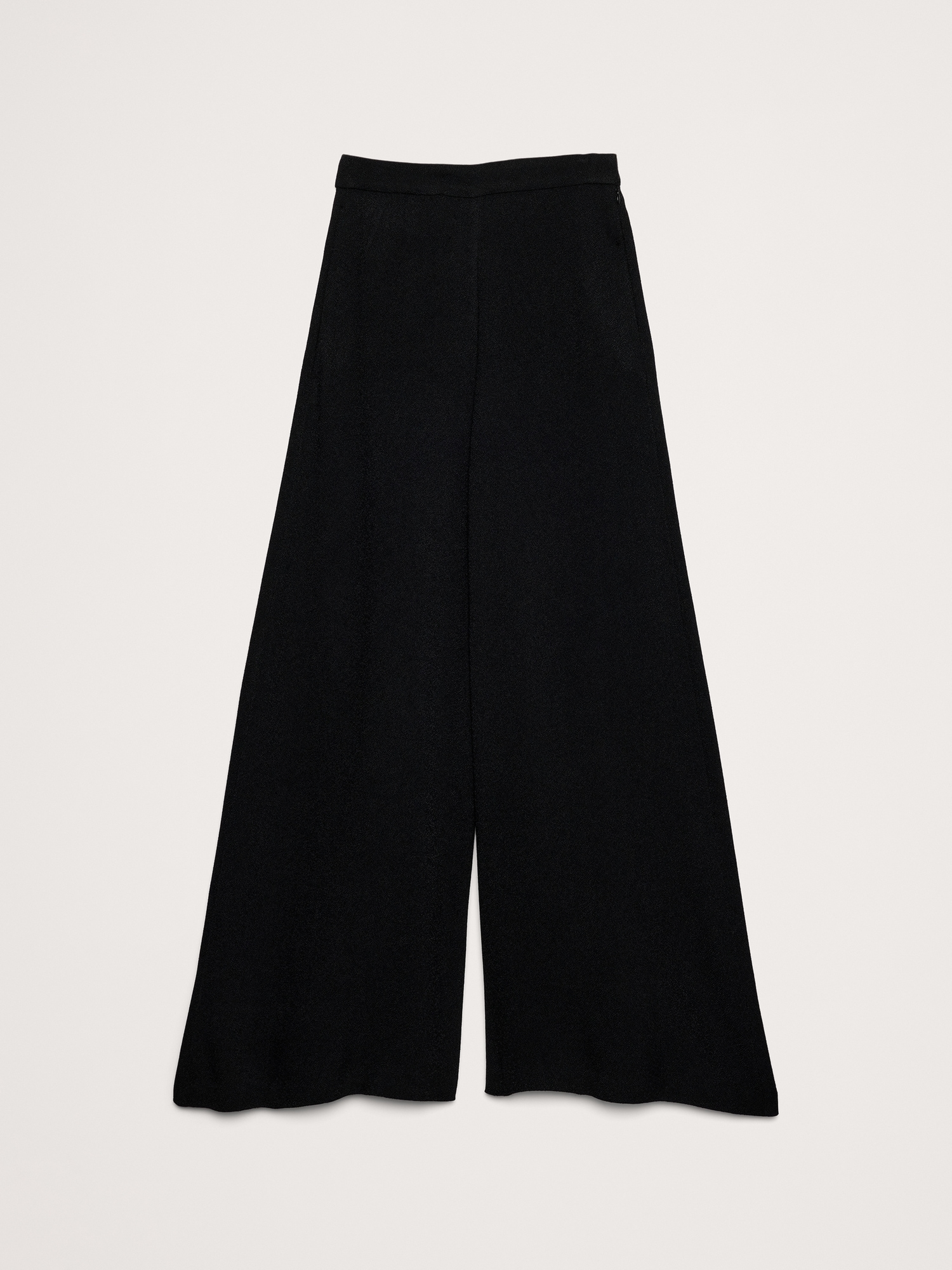 Image number 8 showing, High-Rise Wide-Leg Crepe Palazzo Pant