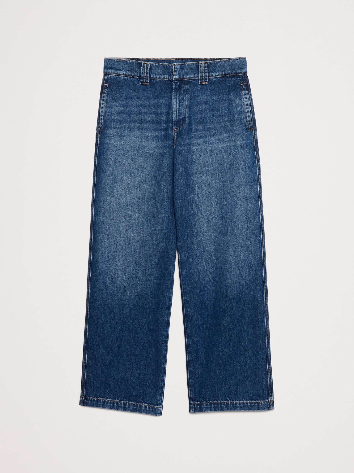 Image number 5 showing, Mid-Rise Trouser Jean