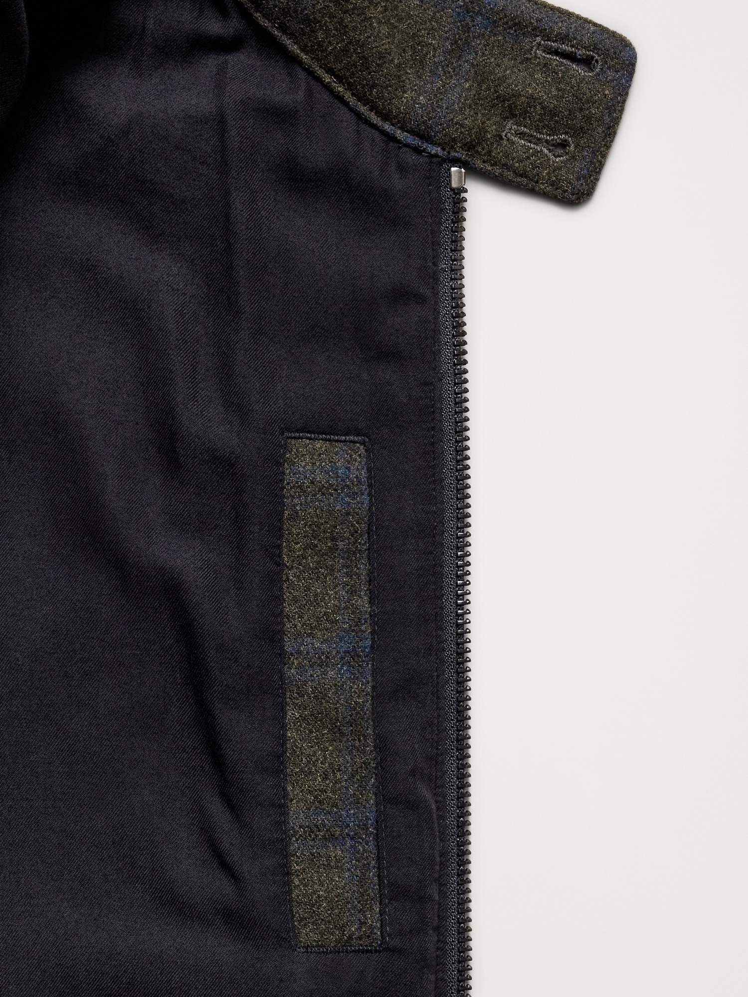 Image number 6 showing, Plaid Flannel Harrington Jacket