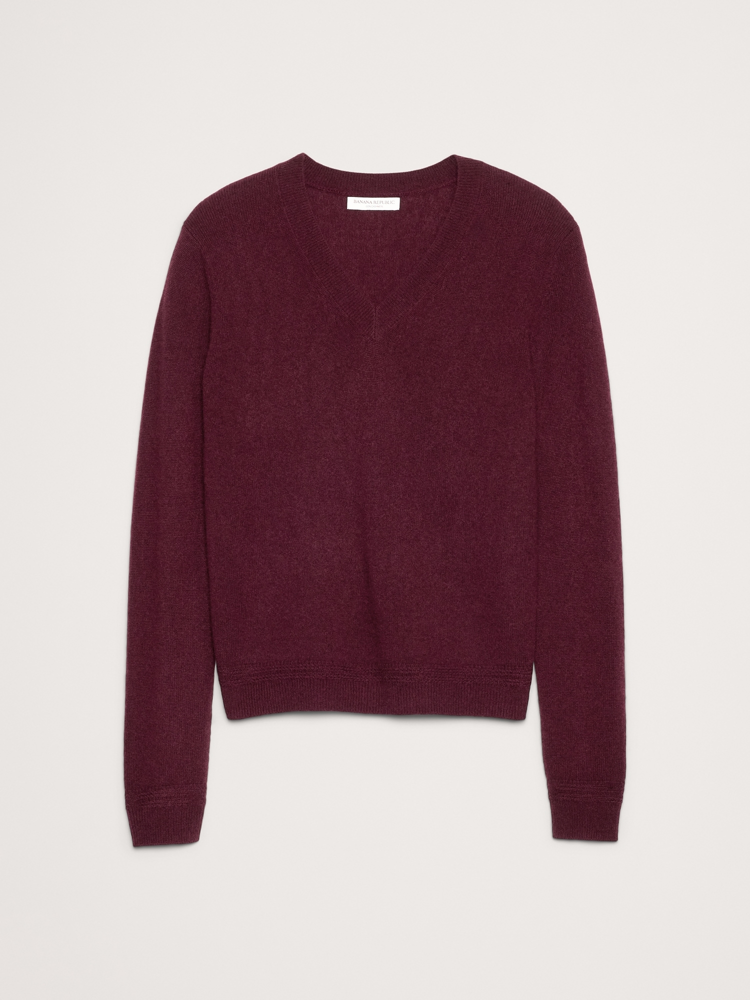 Image number 4 showing, Lightweight Cashmere V-Neck Sweater