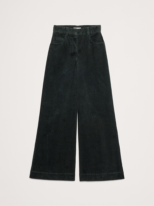 Ultra-High Rise Wide-Leg Corduroy Pant | Banana Republic