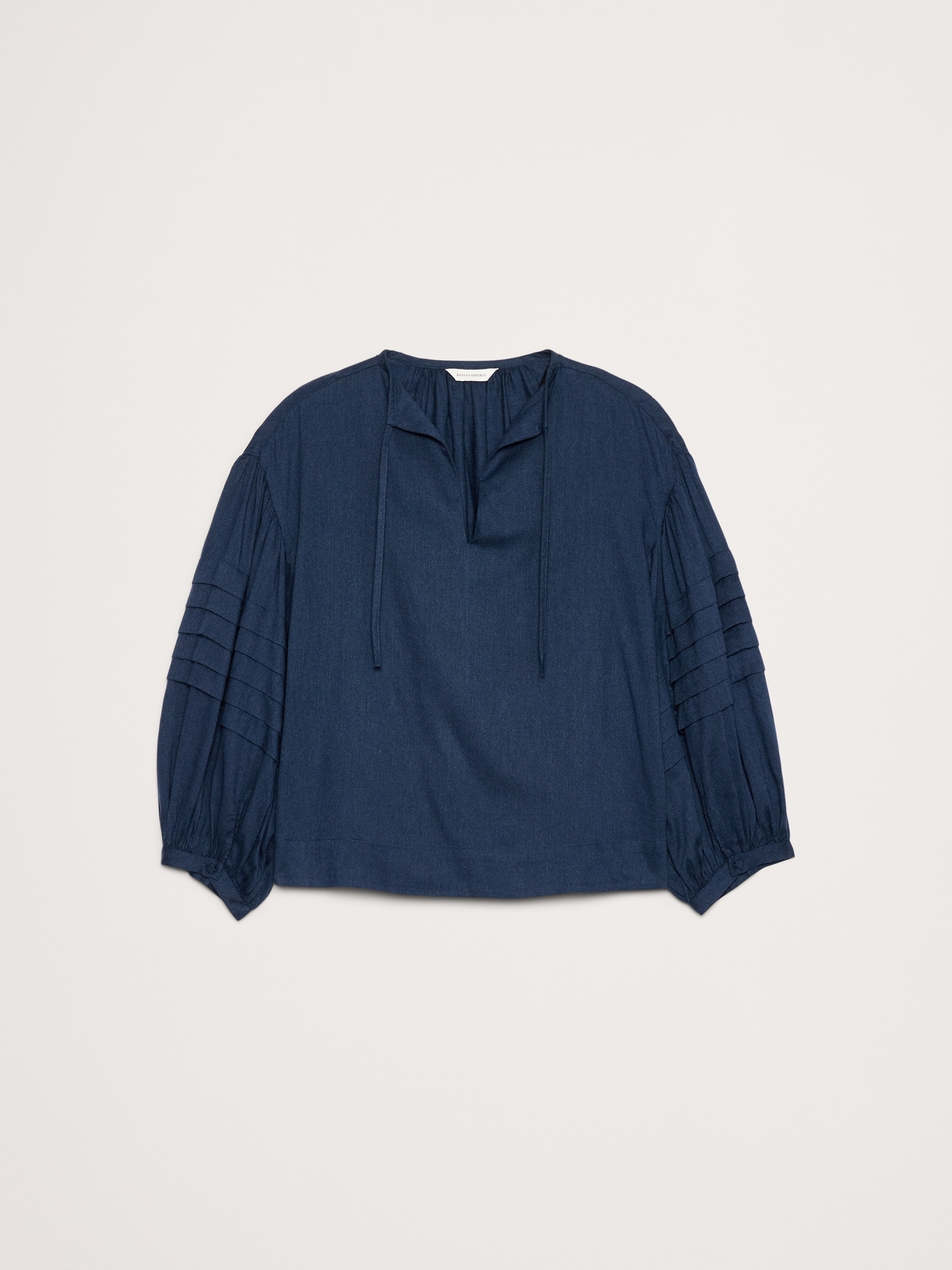 Image number 7 showing, Flannel Peasant Blouse