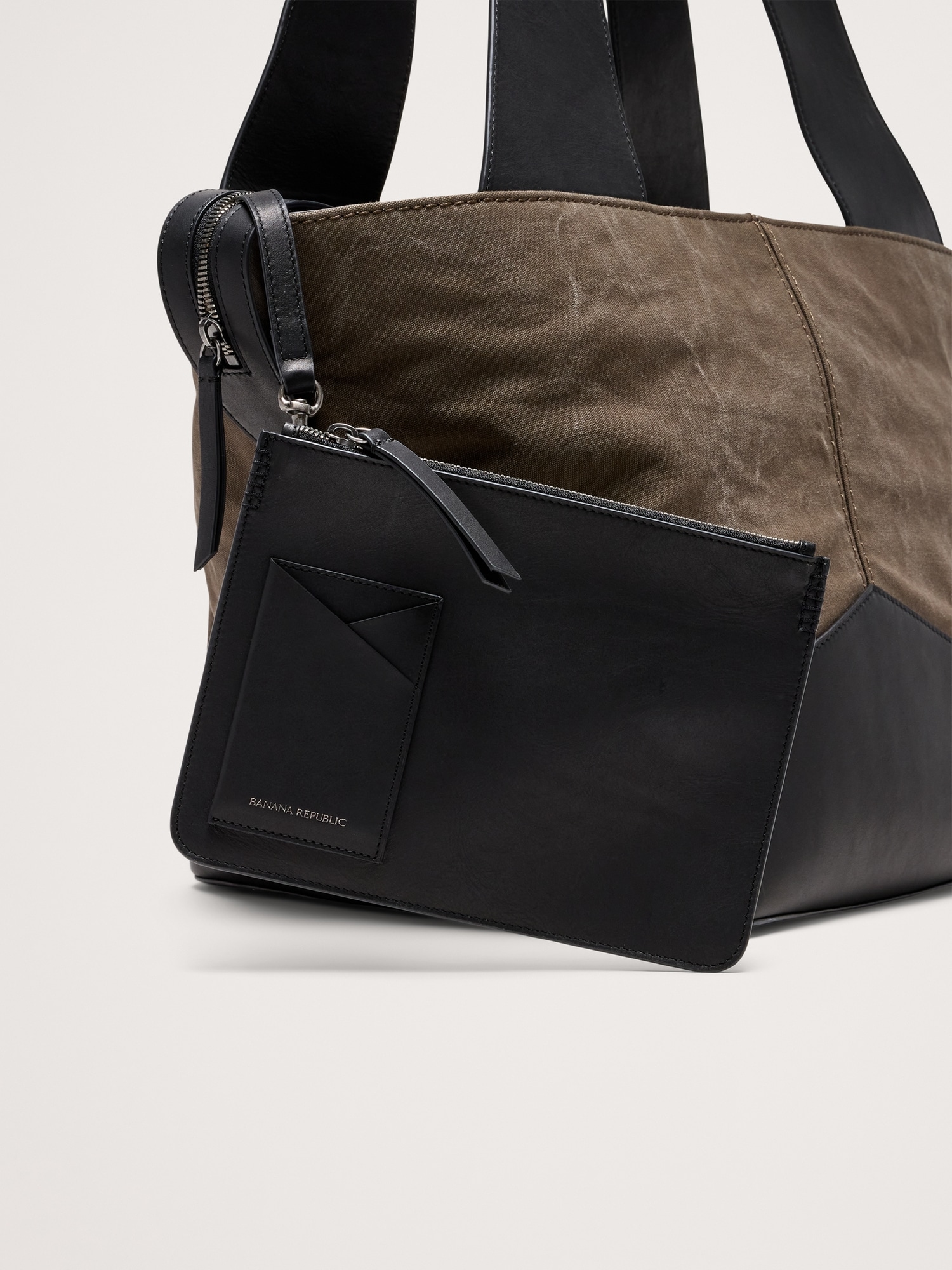 Image number 6 showing, Large Patchwork Medium Zip Tote