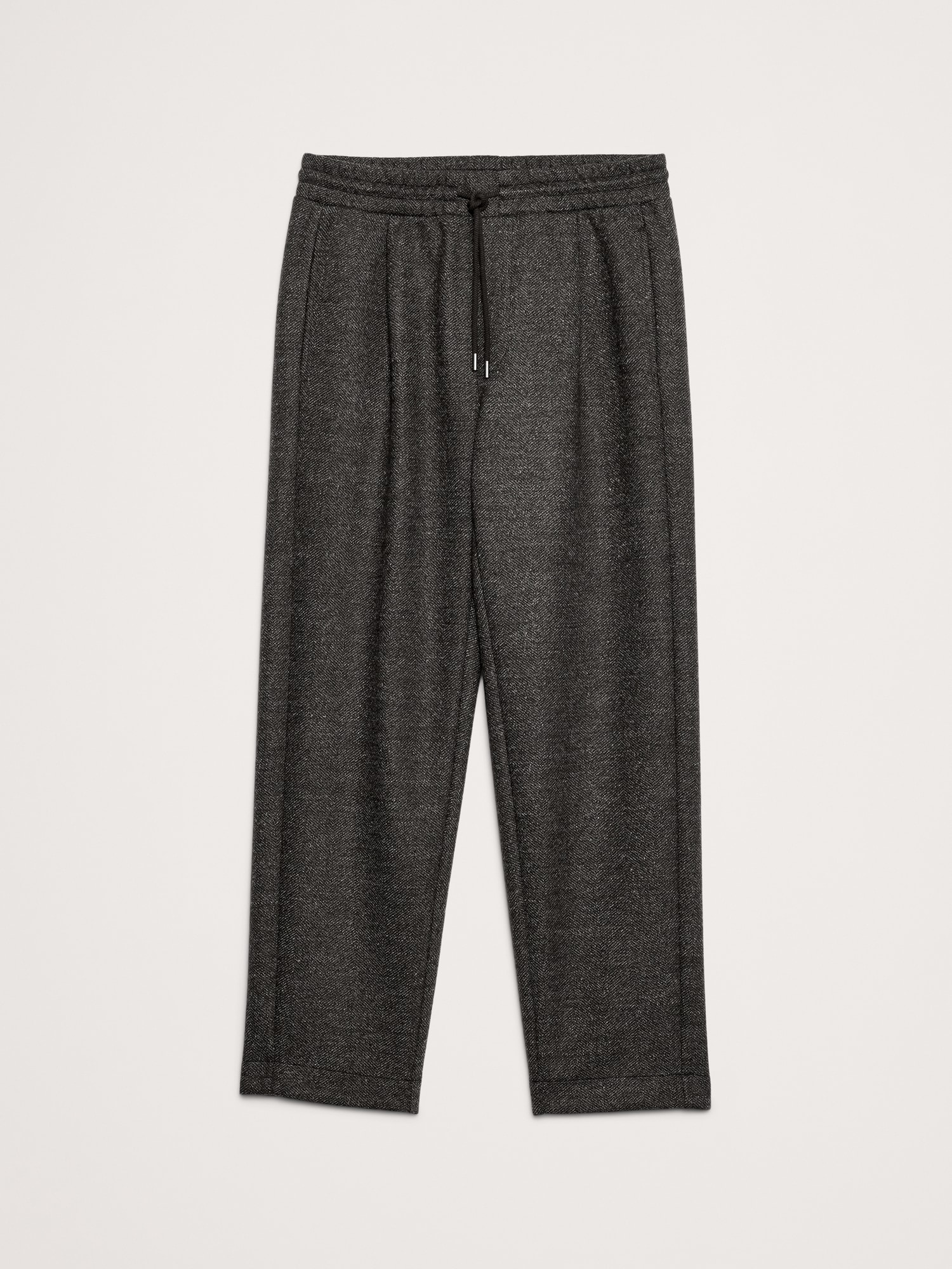 Image number 5 showing, Relaxed Herringbone Pull-On Pant
