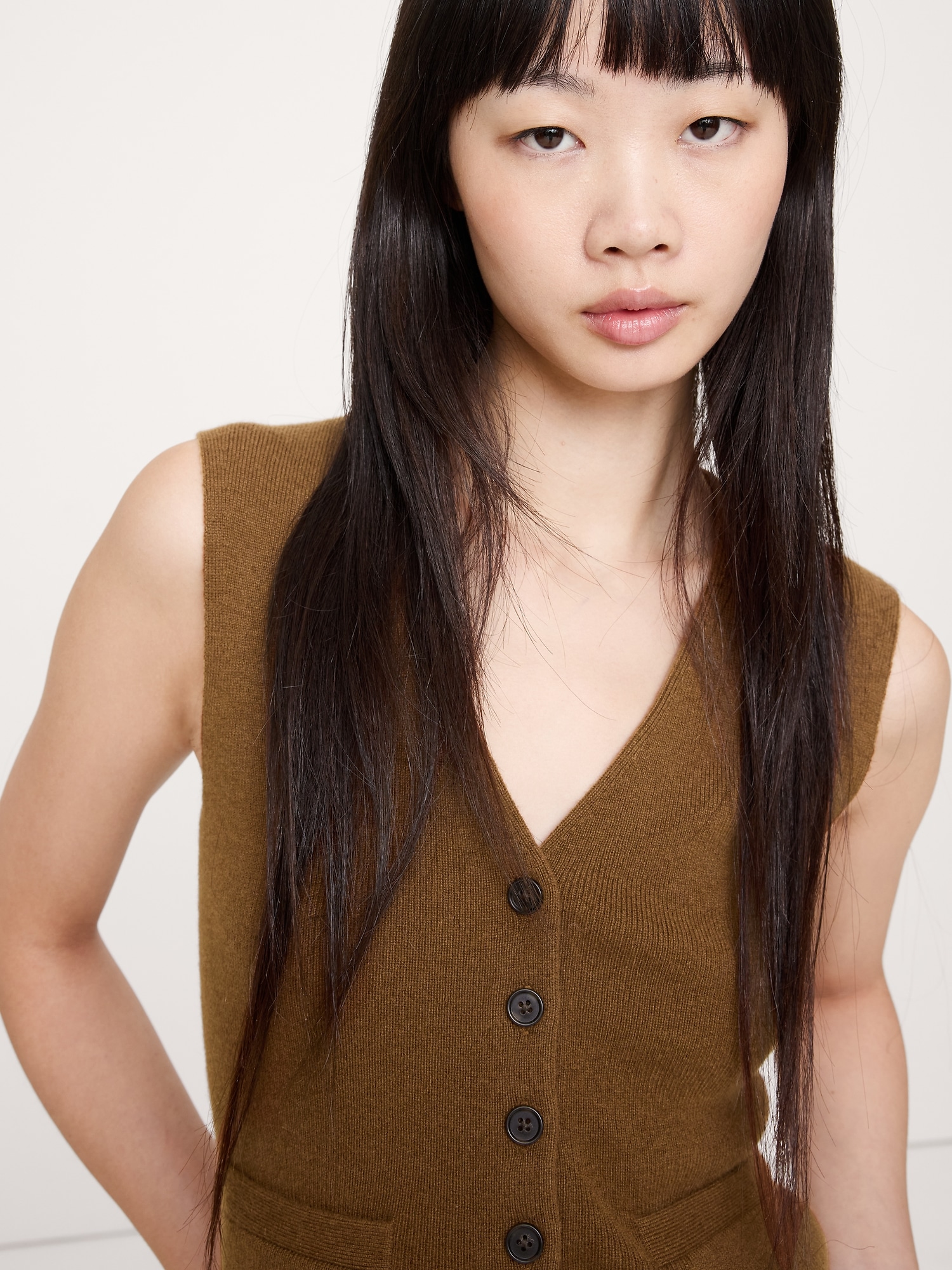 Image number 3 showing, Cashmere Vest