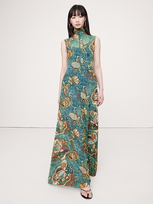 Mesh Maxi Dress