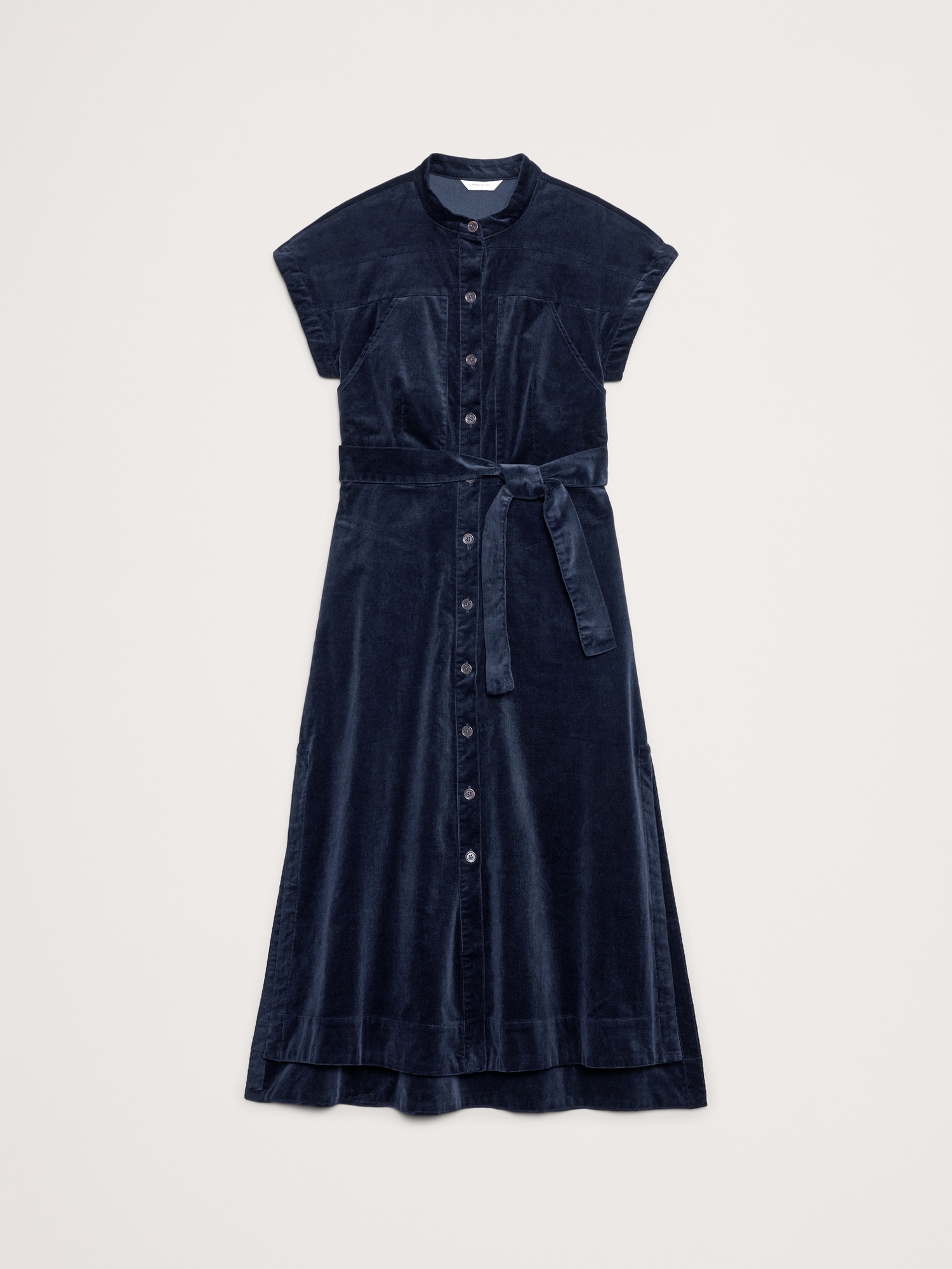 Image number 8 showing, Corduroy Midi Shirt Dress