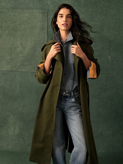 Banana Republic コート Classic Cotton Trench Coat | Banana Republic