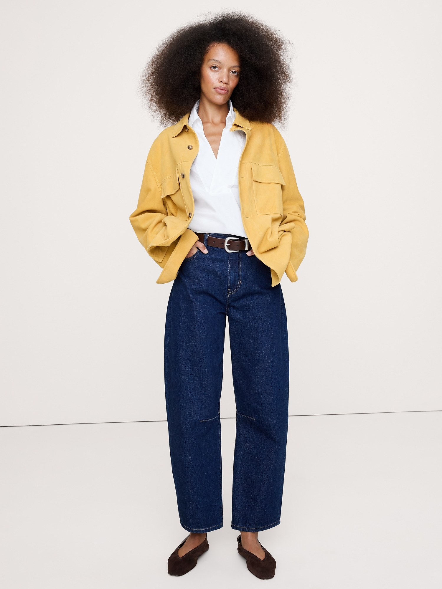Image number 3 showing, Oversized Long-Sleeve Popover Tunic