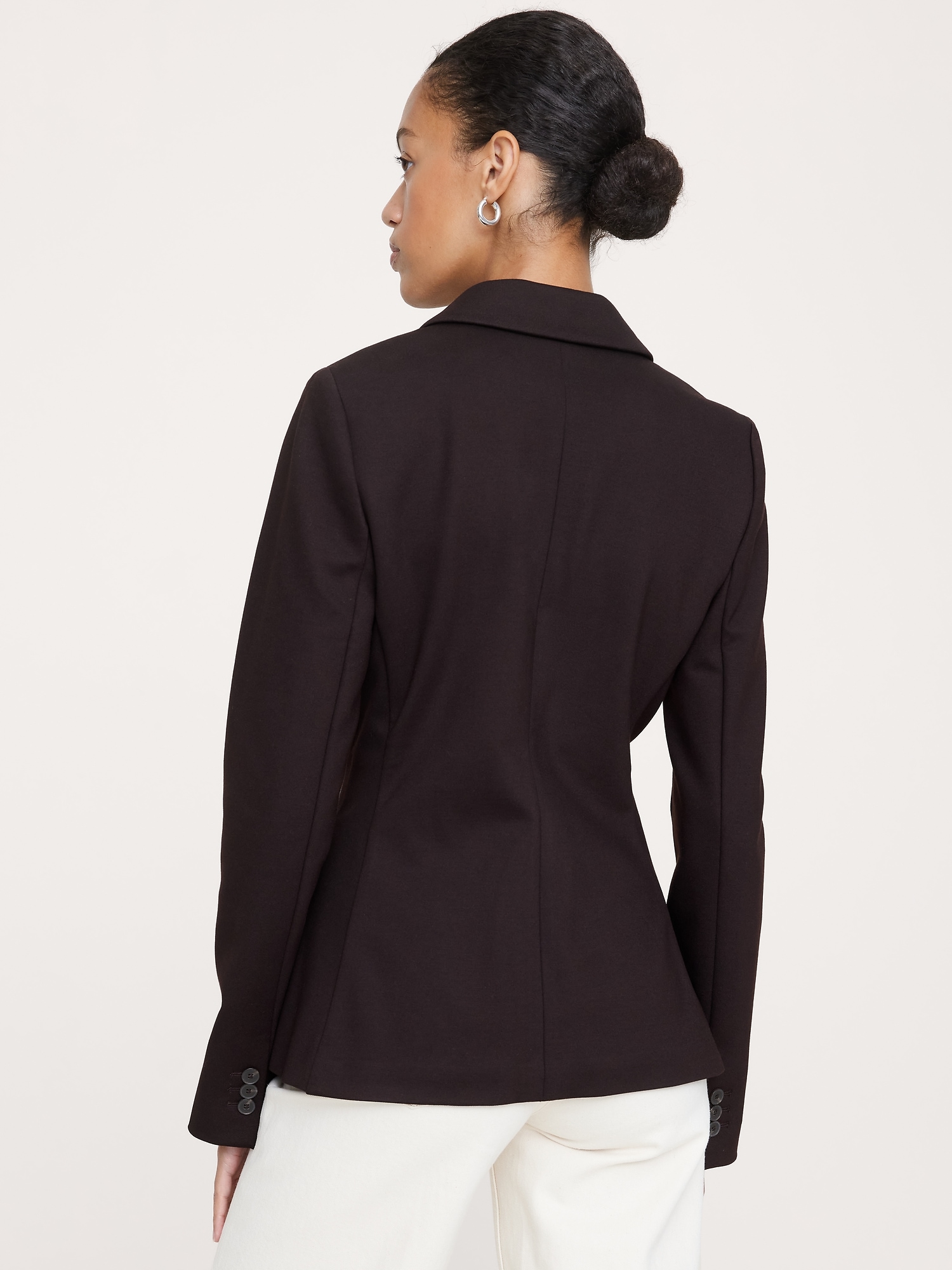 Image number 3 showing, Slim Everywhere Ponte Blazer