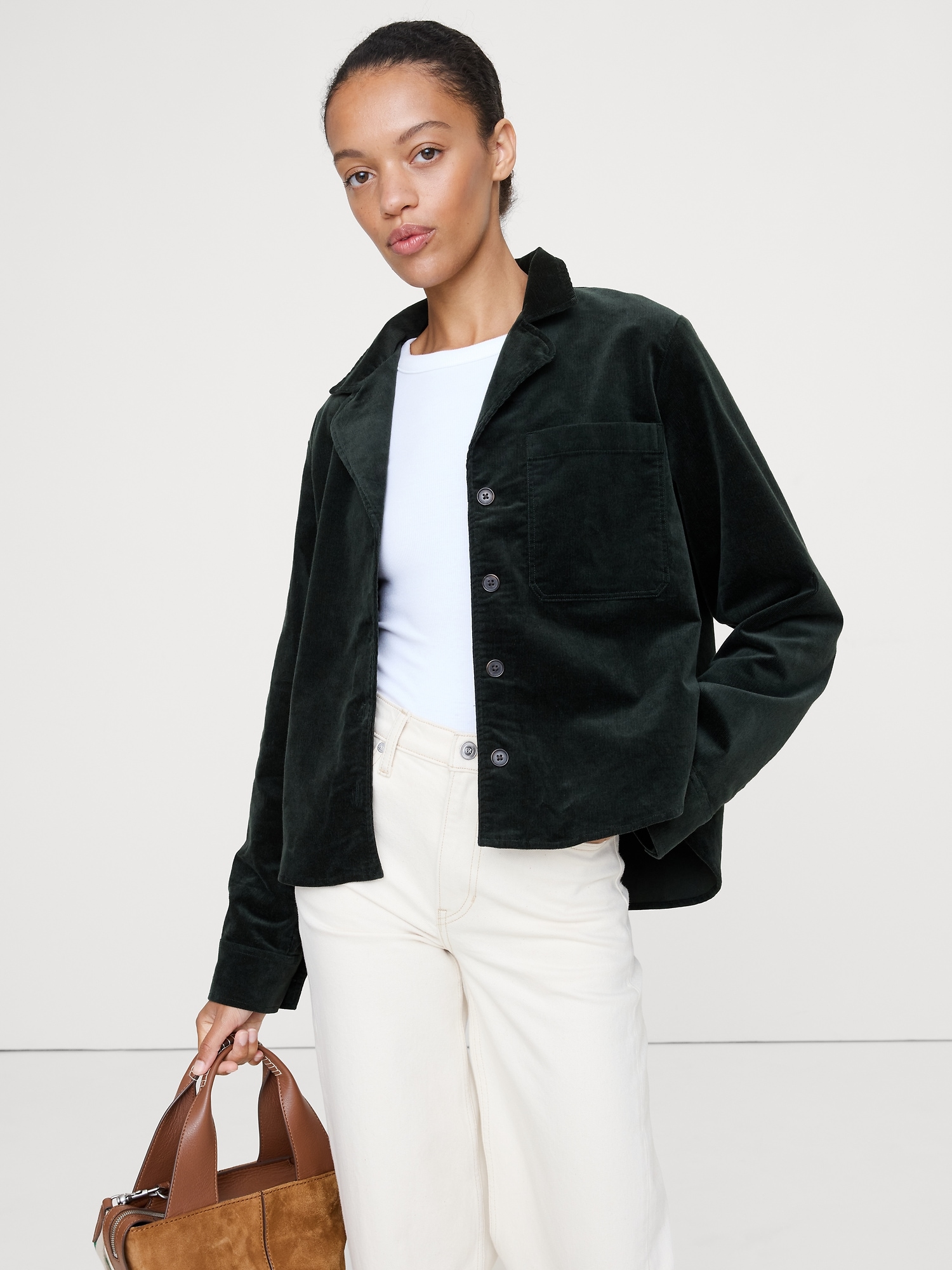 Corduroy Shirt Jacket