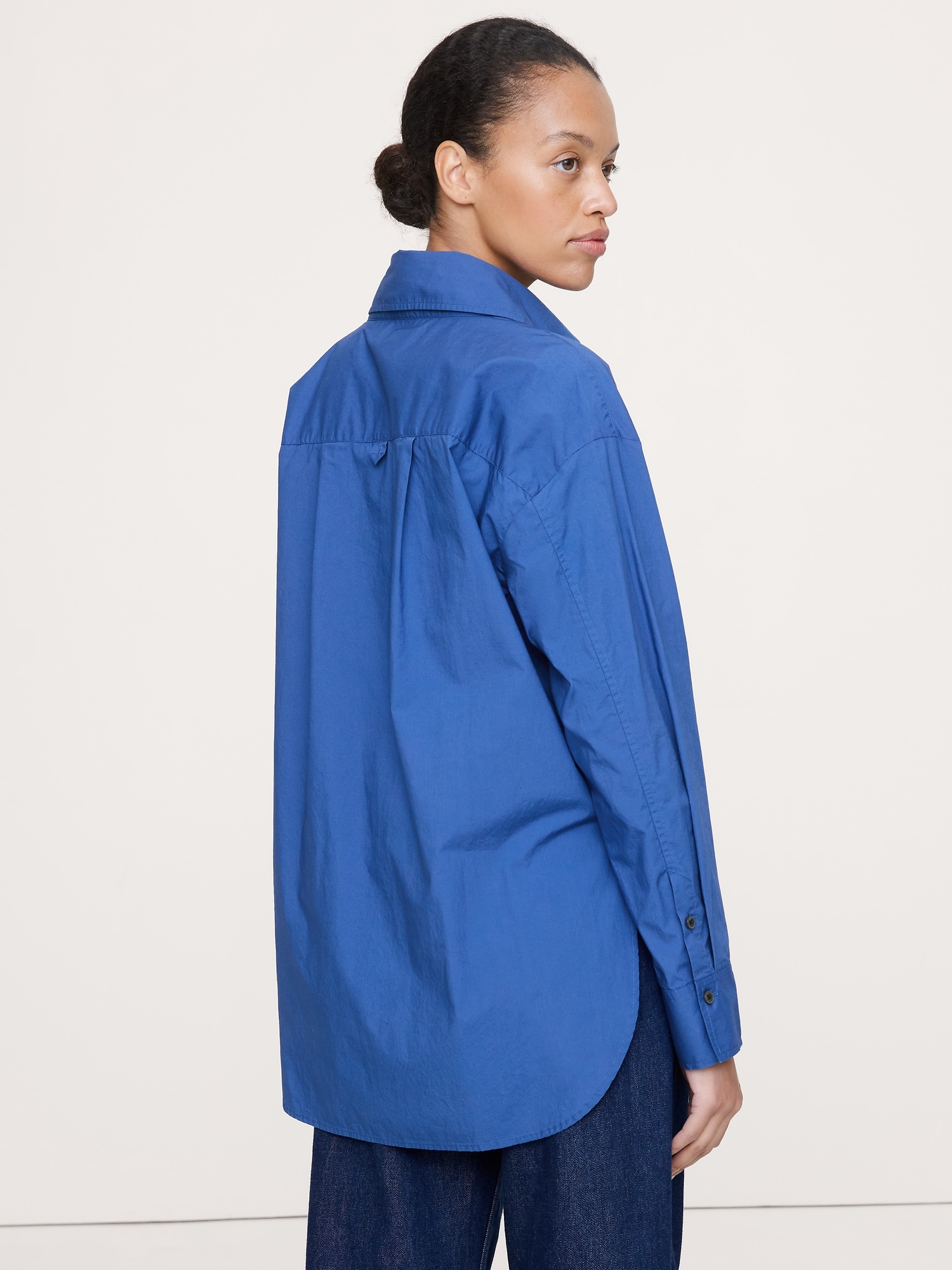 Image number 7 showing, Oversized Long-Sleeve Popover Tunic
