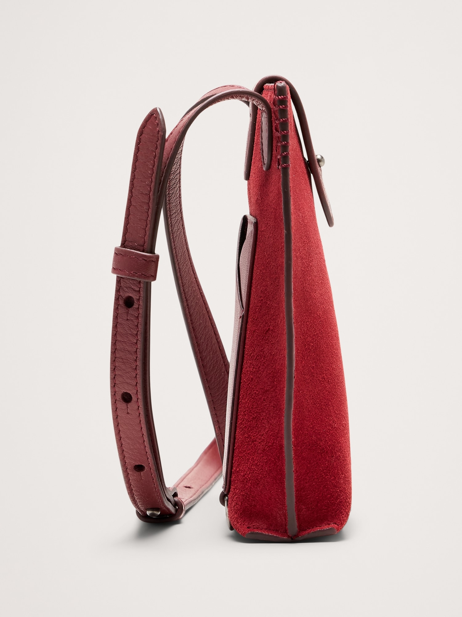 Image number 8 showing, Italian Leather Crossbody Pouch