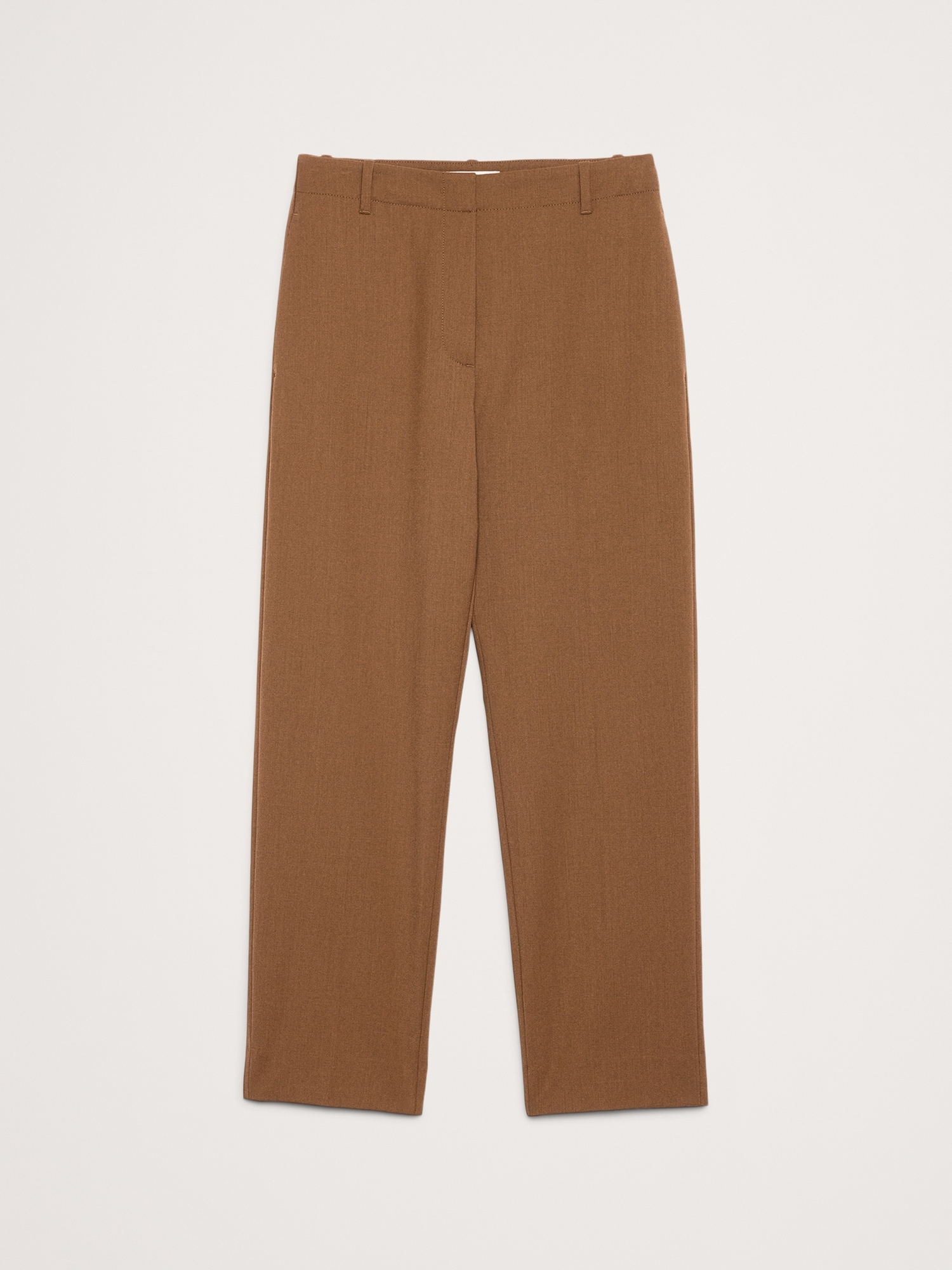 Image number 4 showing, High-Rise Slim Italian Wool Ankle Pant
