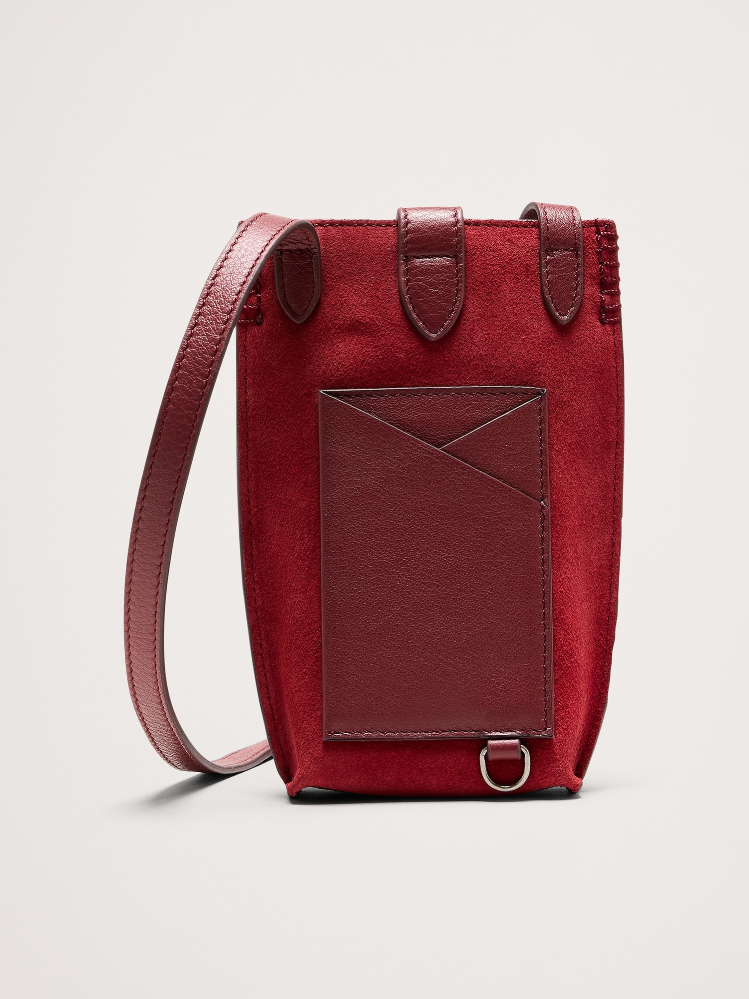 Image number 4 showing, Italian Leather Crossbody Pouch