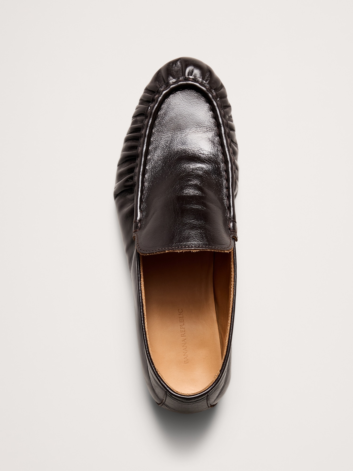 Image number 5 showing, Leather Moc-Toe Loafer