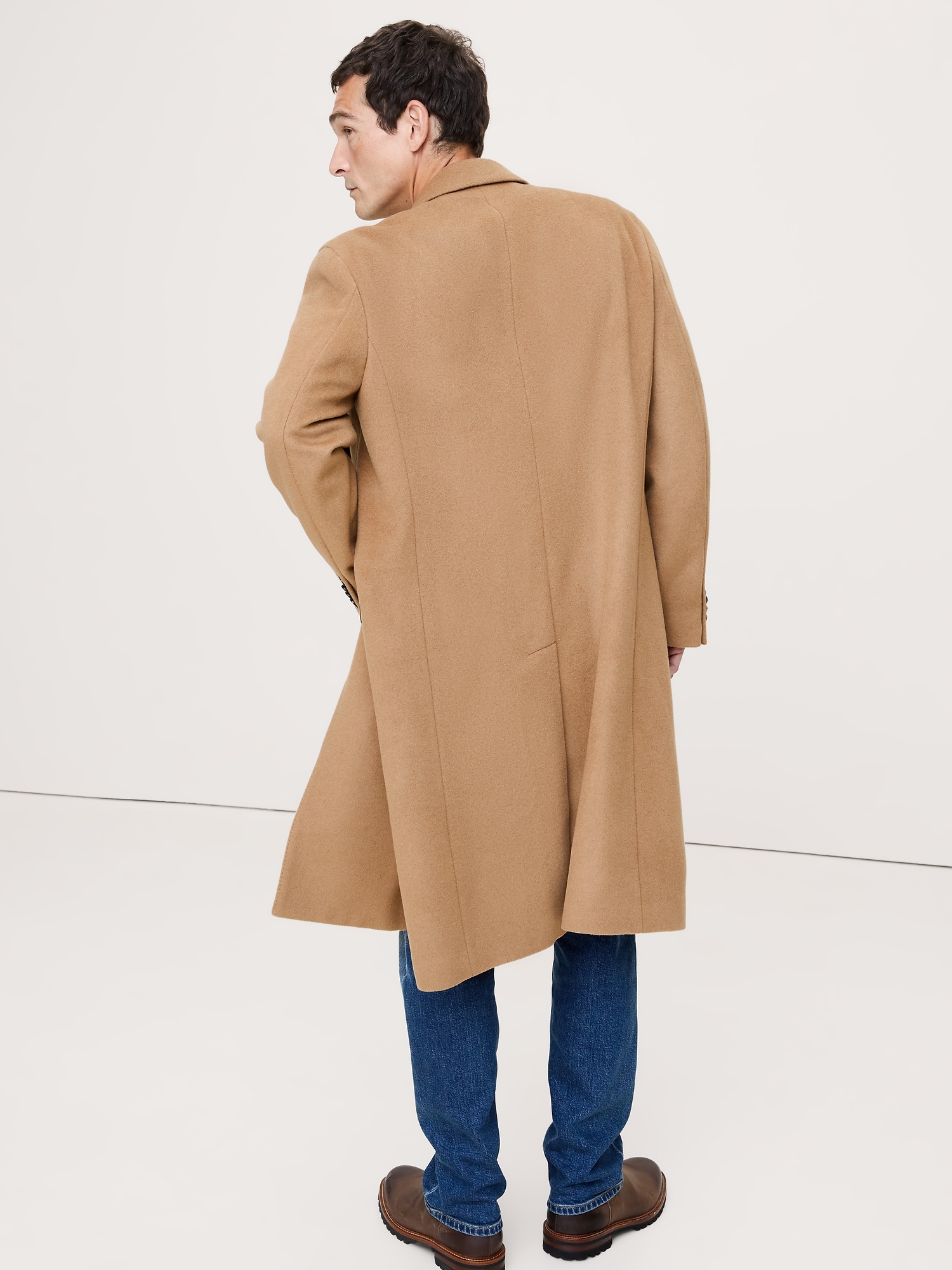 Image number 3 showing, Double-Breasted Top Coat