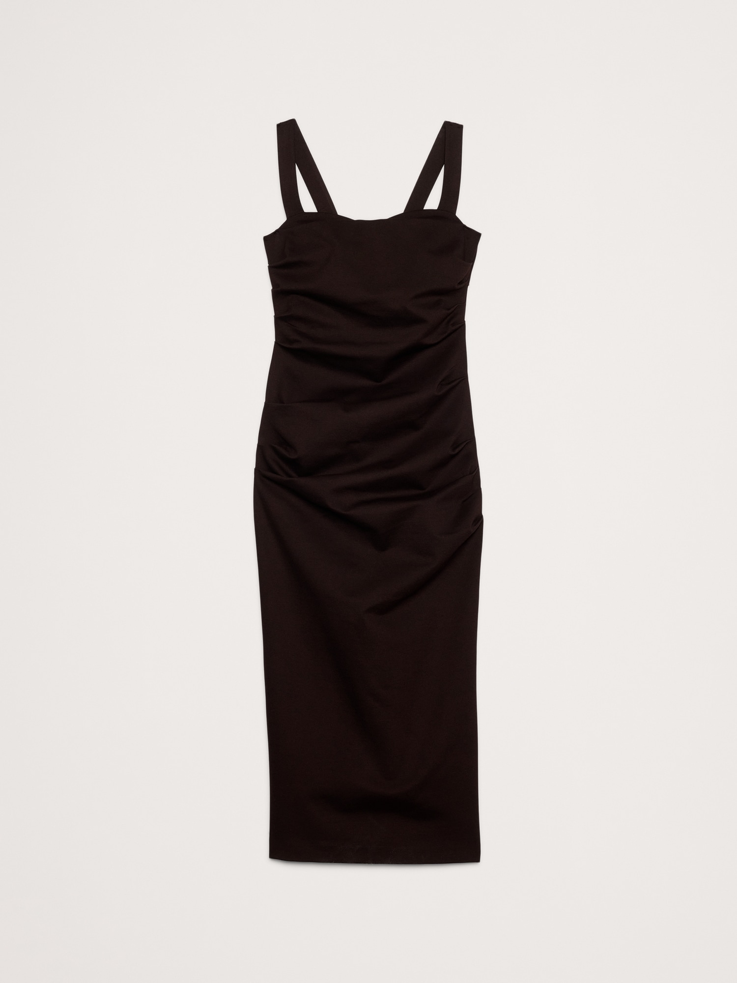 Image number 4 showing, Everywhere Ponte Ruched Midi Dress