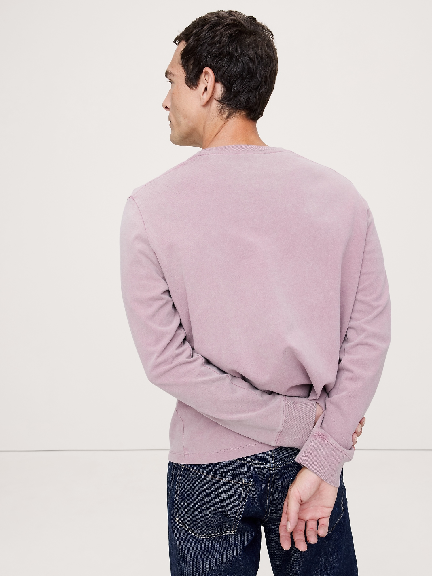 Image number 2 showing, Sun-Faded Heavyweight Soft Cotton T-Shirt