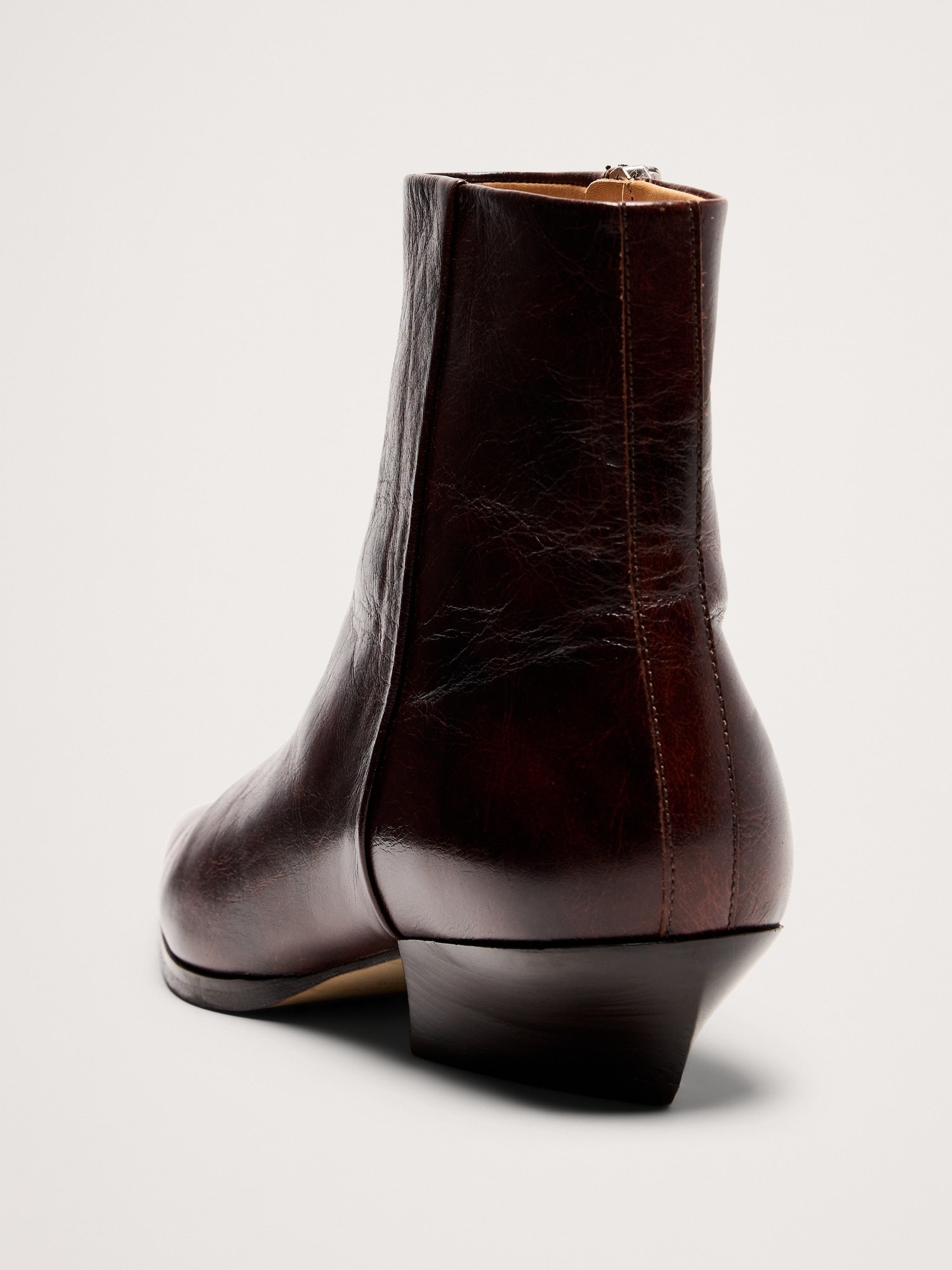 Image number 4 showing, Italian Leather Ankle Boot