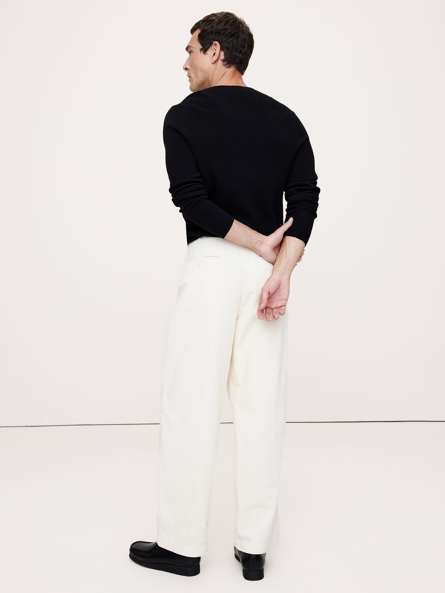 Image number 6 showing, Loose Pleated Corduroy Pant