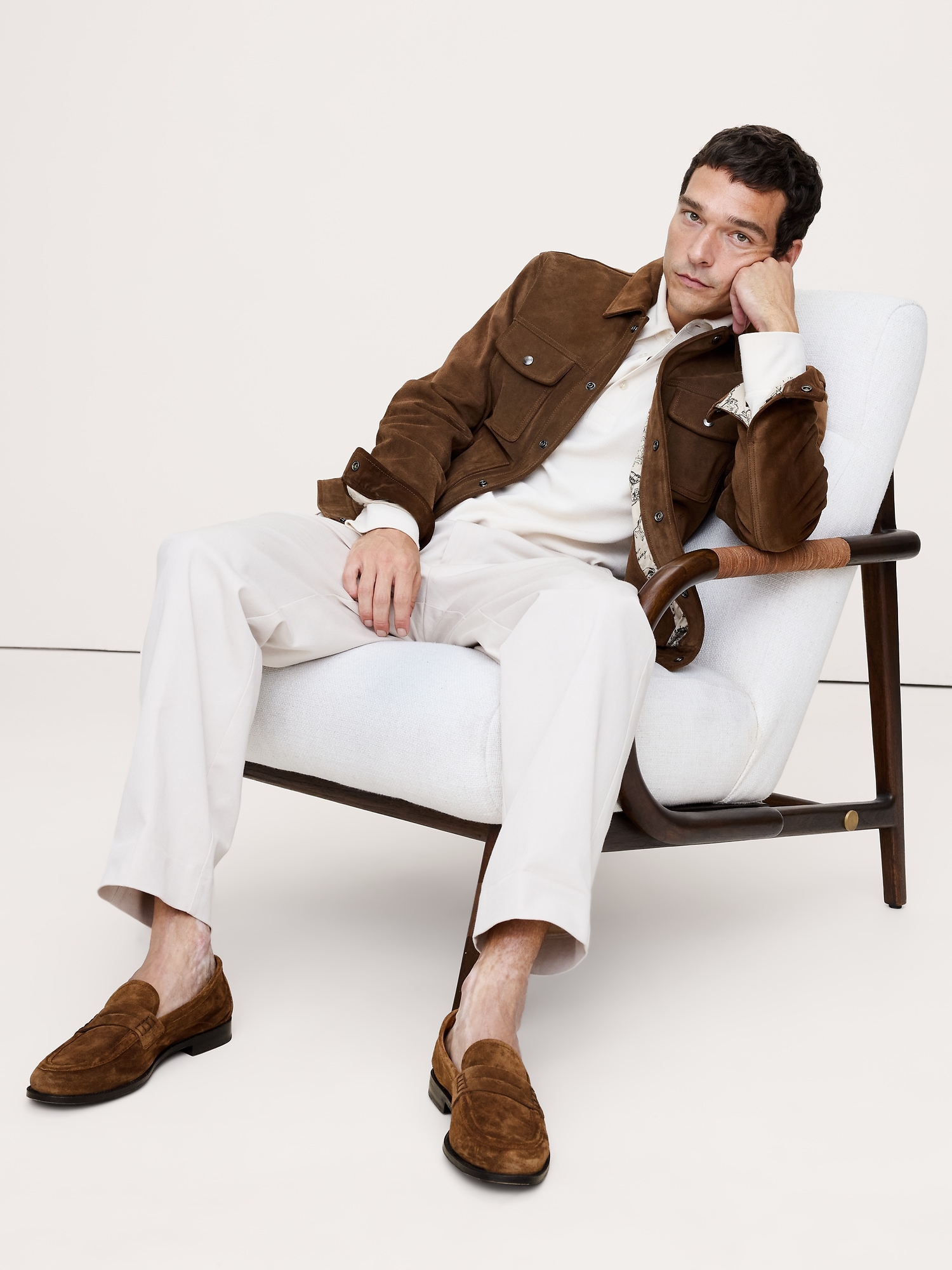 Image number 2 showing, Suede Penny Loafer