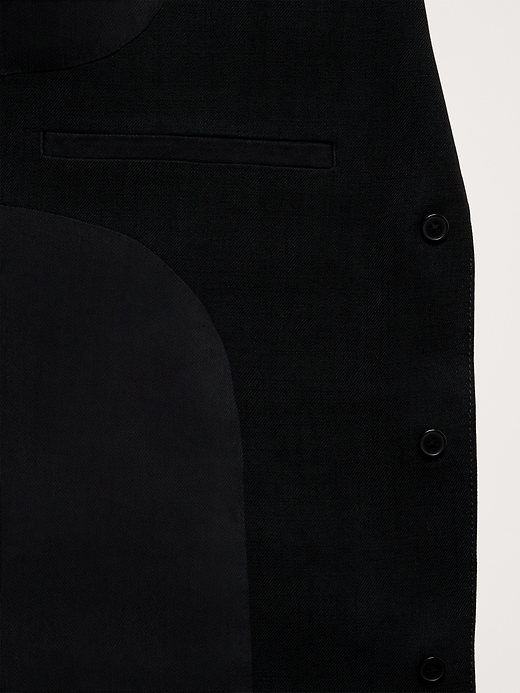 Image number 5 showing, Boyfriend Drapey Twill Belted Blazer