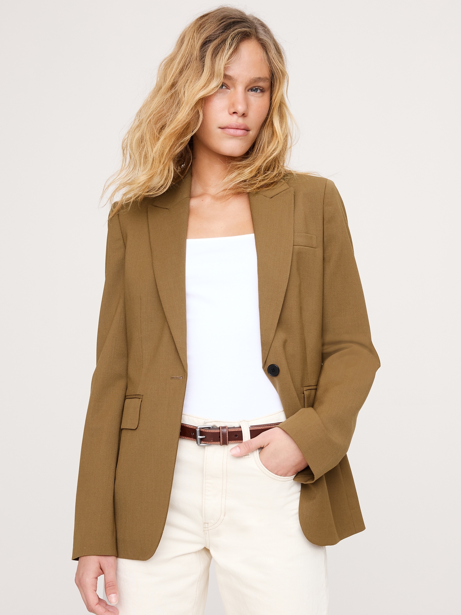 Essential Italian Wool Blazer