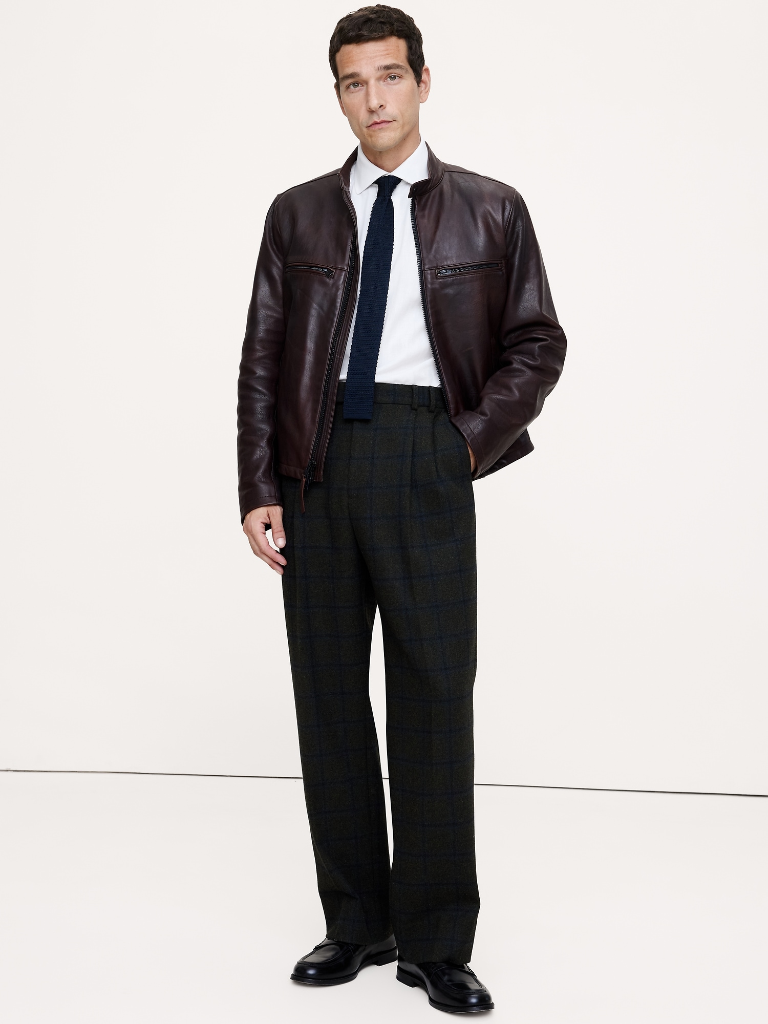 Image number 3 showing, Slim-Fit Cotton-Cashmere Dress Shirt