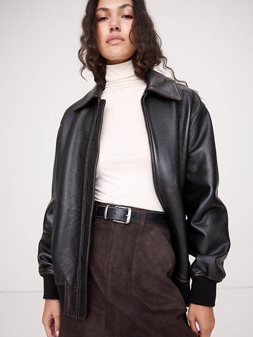 Luxe Wool-Blend Turtleneck T-Shirt
