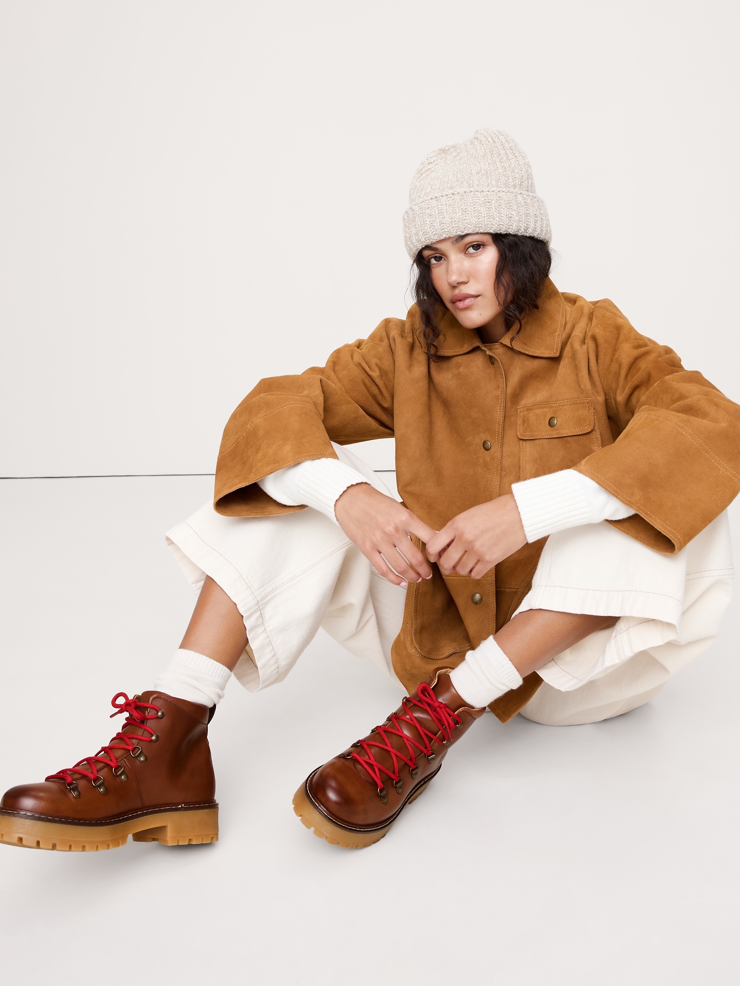 Image number 2 showing, Italian Leather Alpine Boot