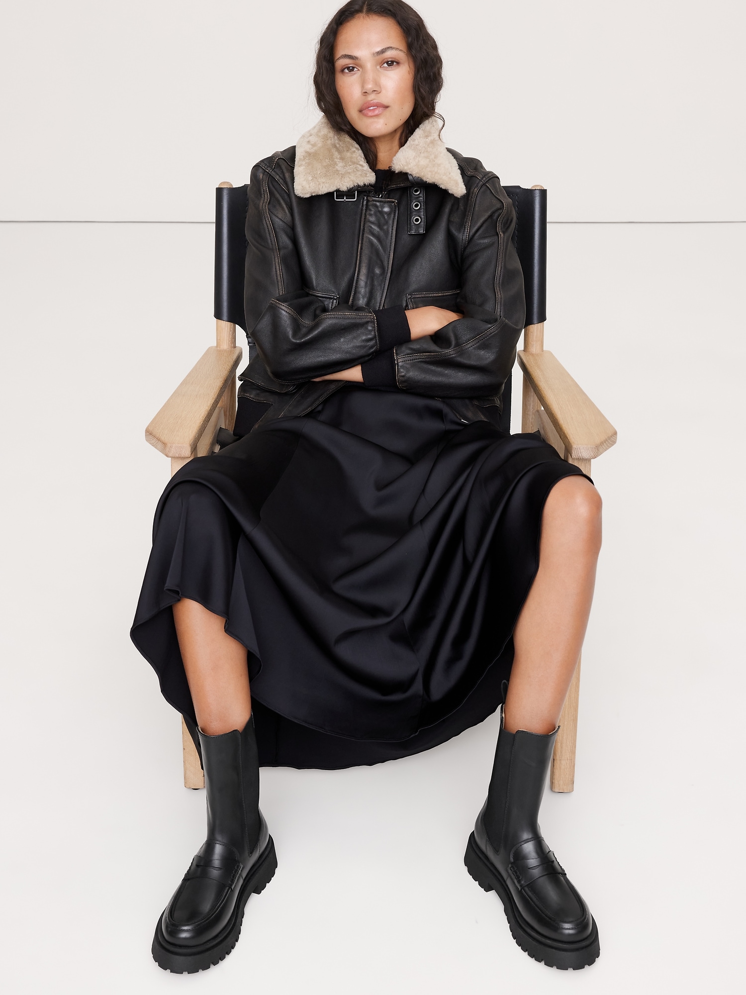 Image number 2 showing, Italian Leather Penny Chelsea Boot