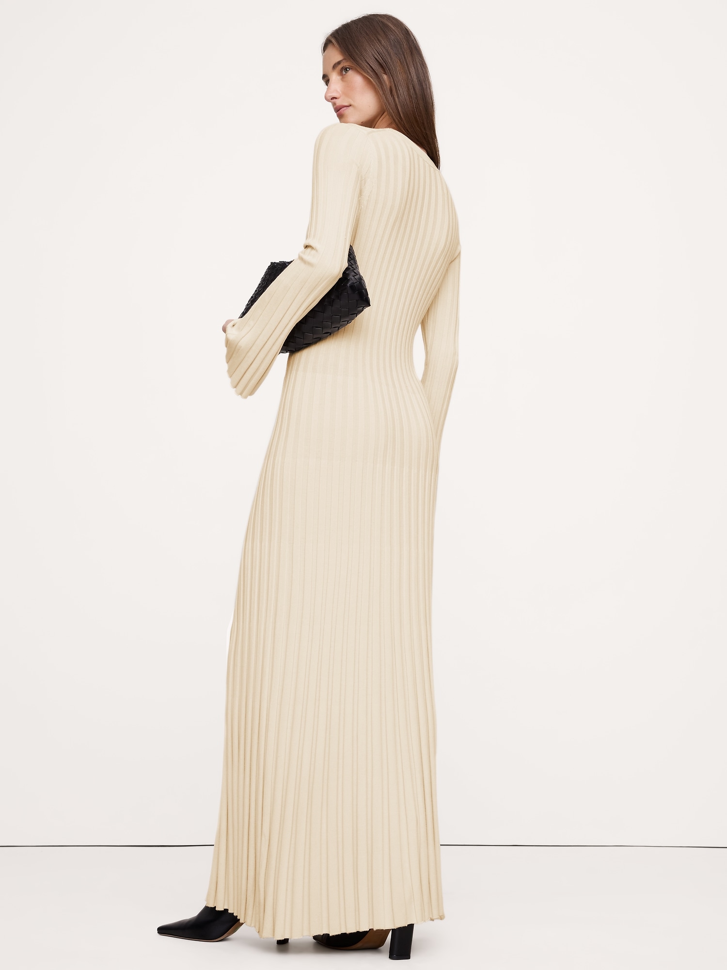 Image number 6 showing, Sculpted Ribbed Maxi Dress