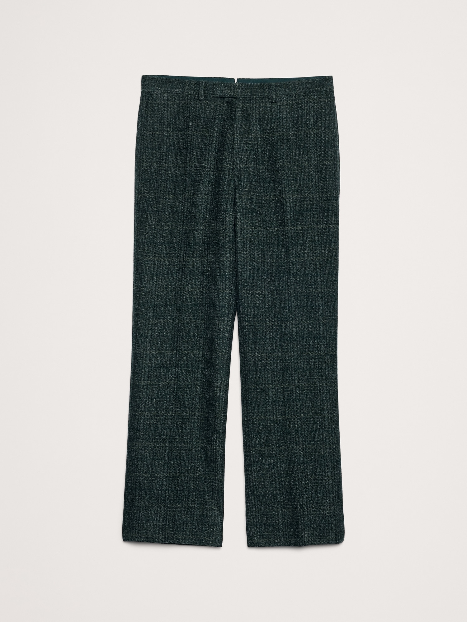 Image number 5 showing, Straight Italian Wool Tweed Suit Pant