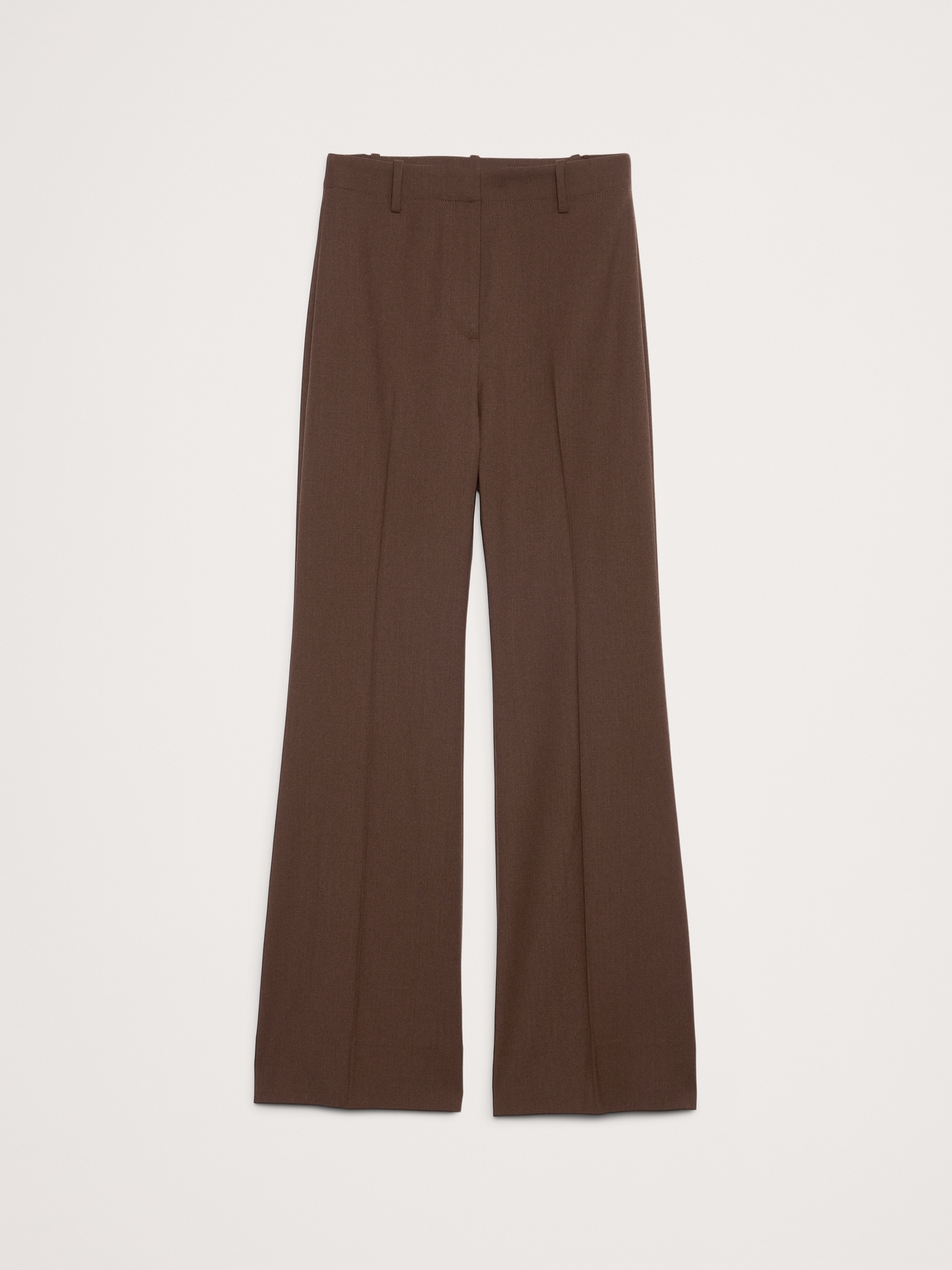 Image number 5 showing, High-Rise Flare Italian Wool Pant
