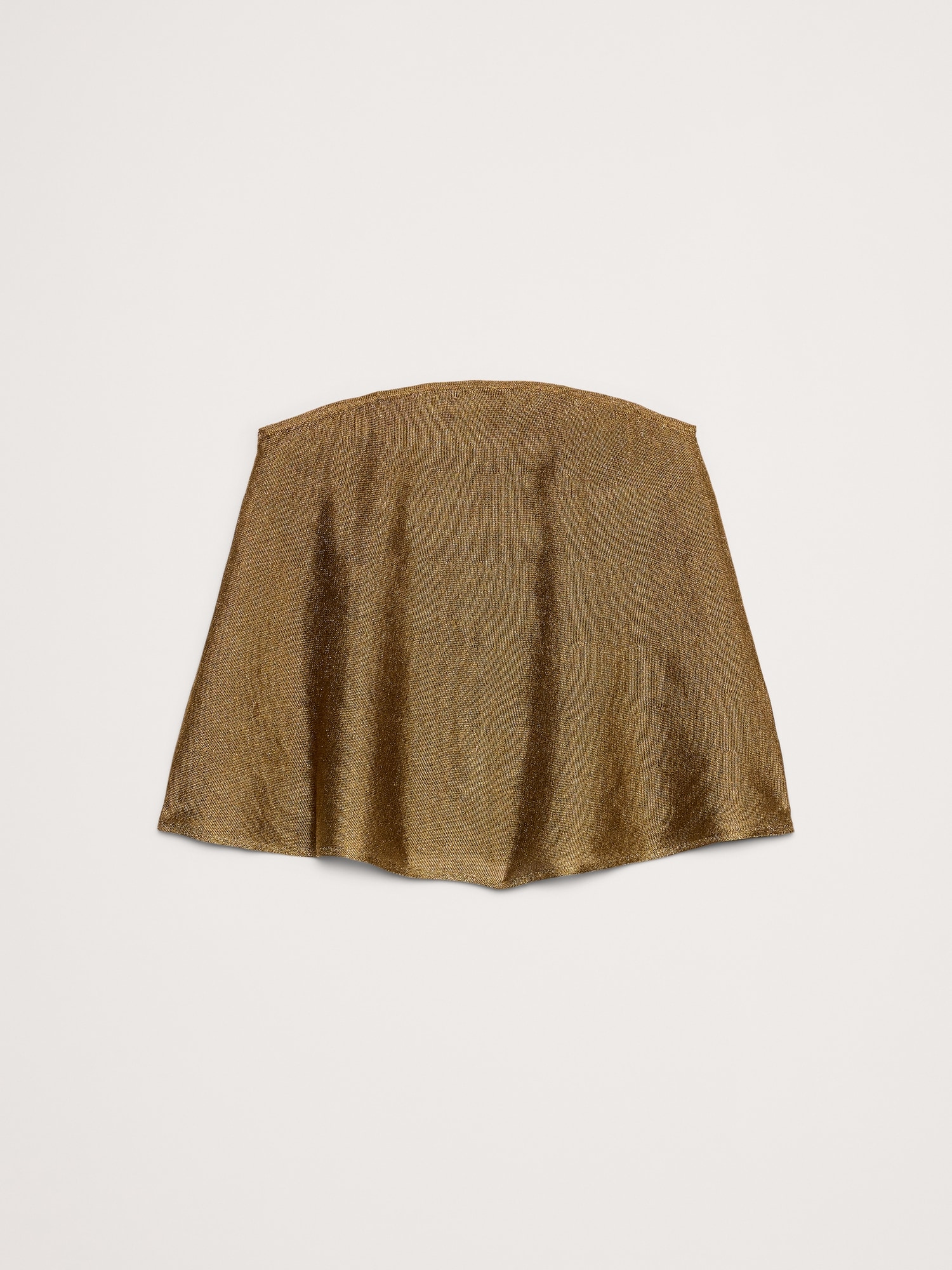 Image number 4 showing, Metallic Strapless Top with Split Back