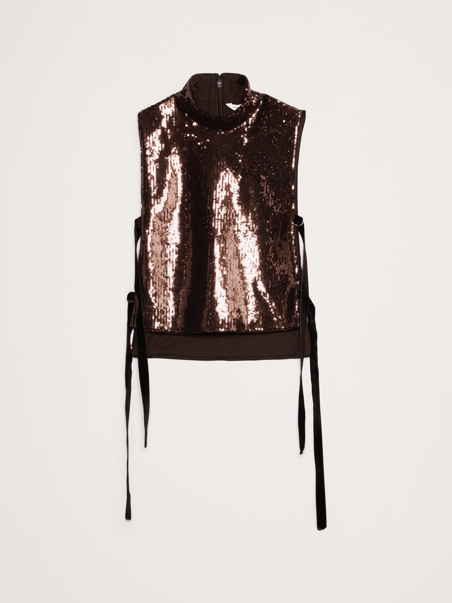 Image number 4 showing, Sequin Open-Side Top