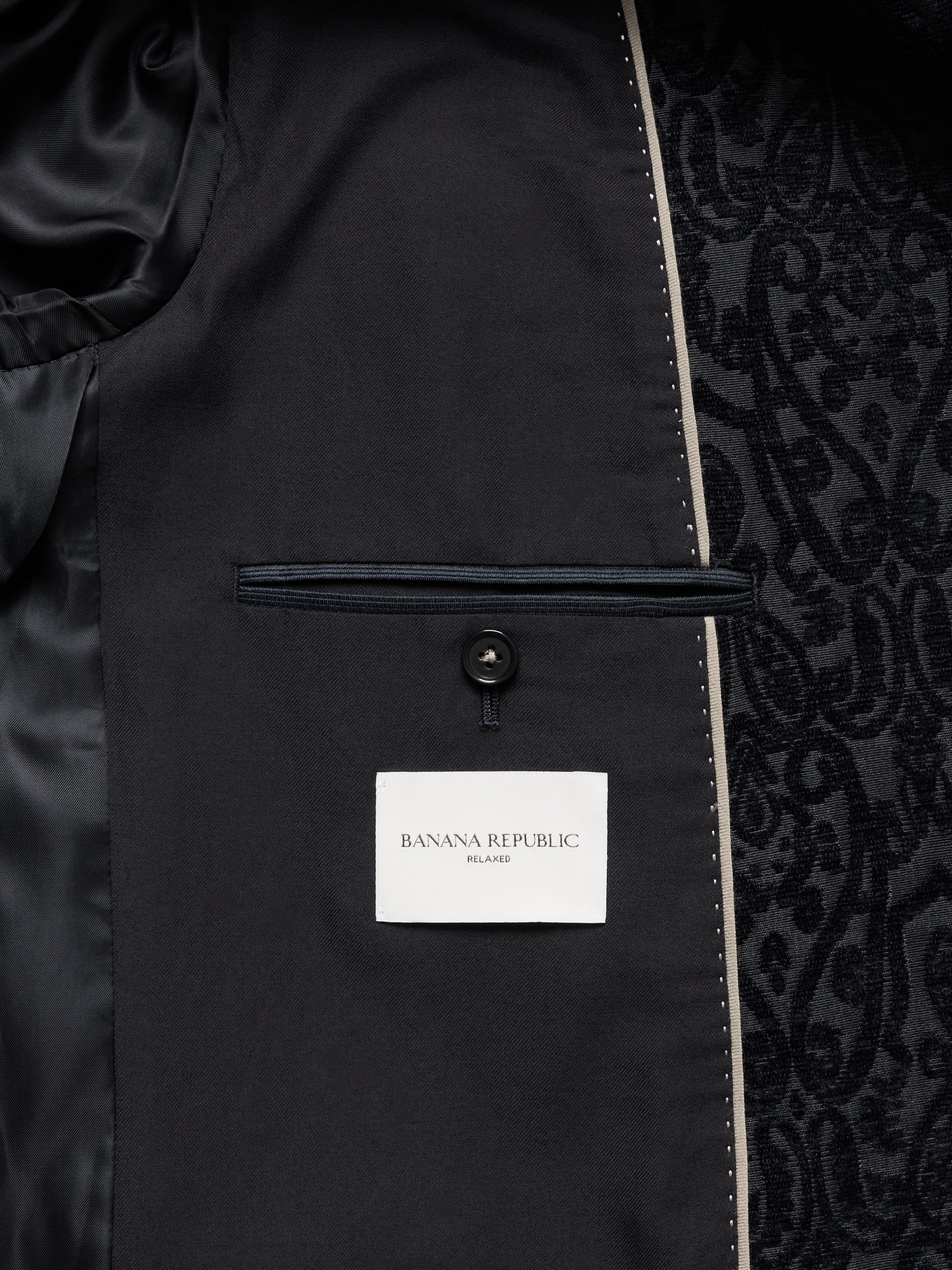 Image number 6 showing, Relaxed Jacquard Tuxedo Jacket