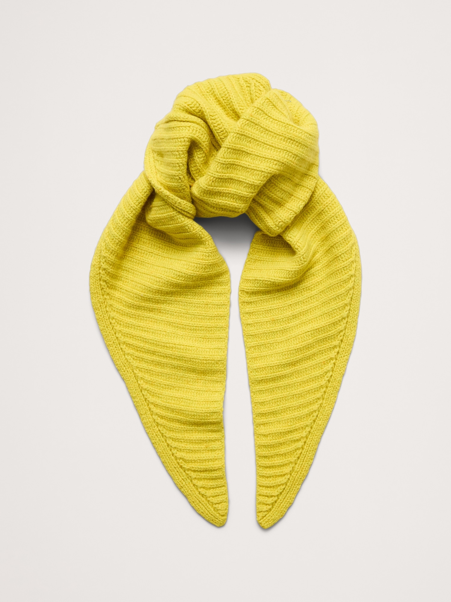 Image number 1 showing, Merino-Cotton Triangle Scarf