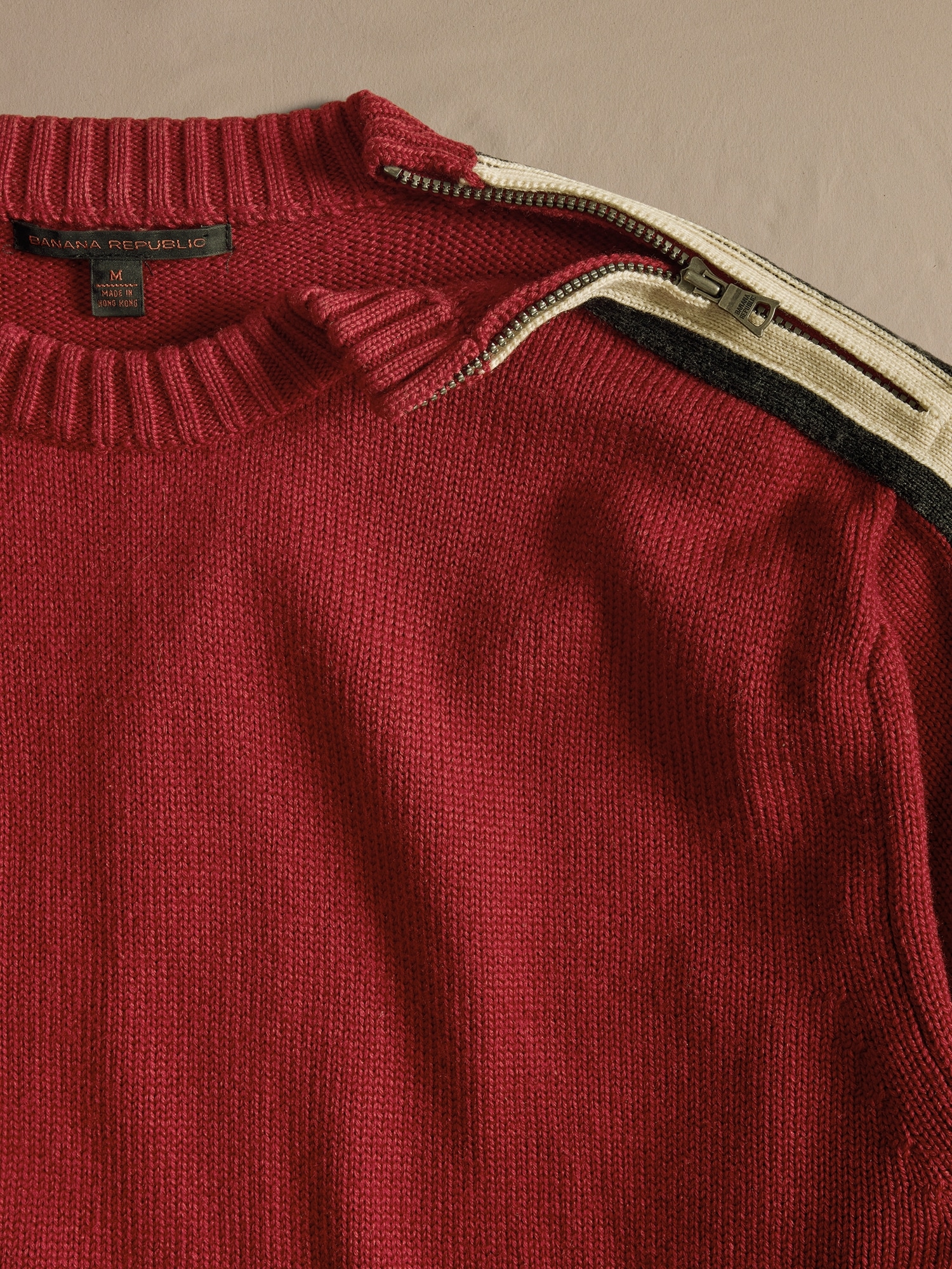 Image number 3 showing, Archive Merino Racer Stripe Sweater size M