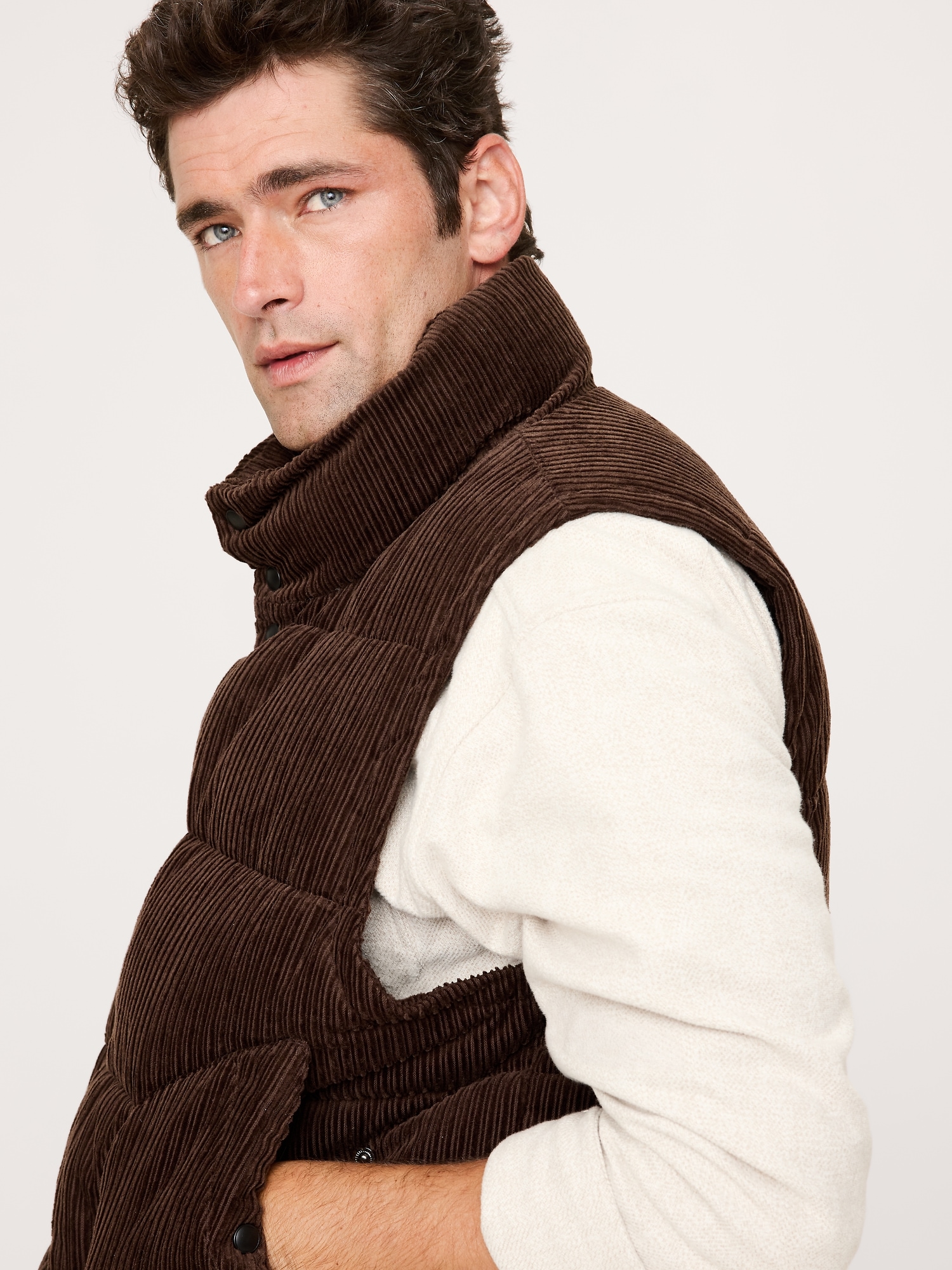 Image number 4 showing, Corduroy Puffer Vest
