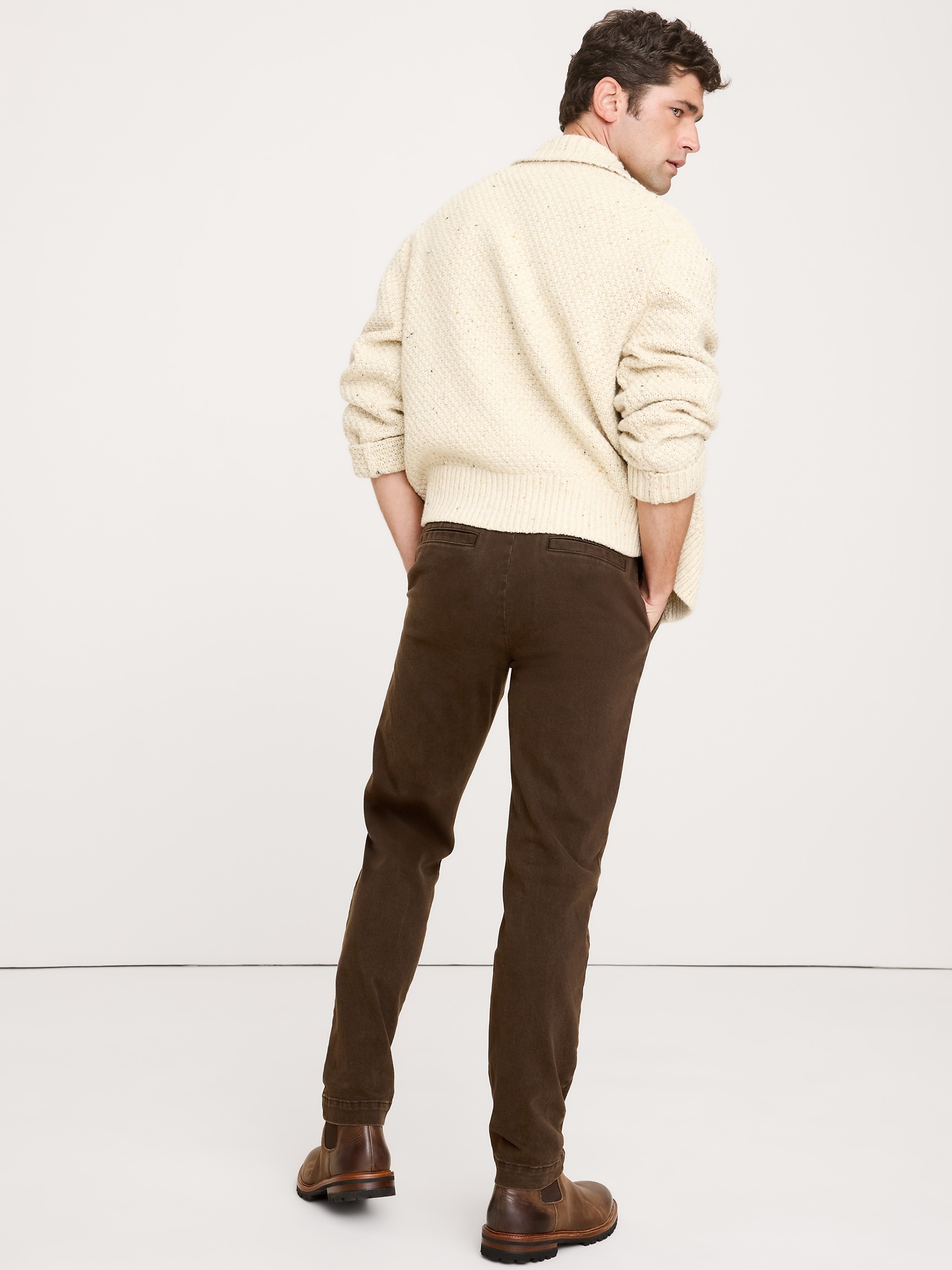 Image number 2 showing, Slim Brushed Traveler Chino