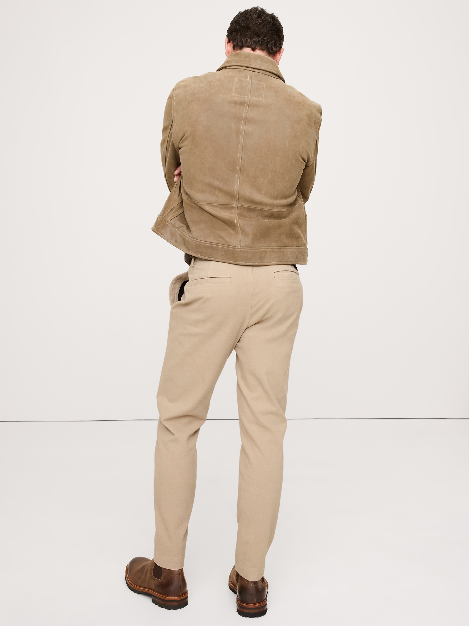 Image number 8 showing, Slim Brushed Traveler Chino