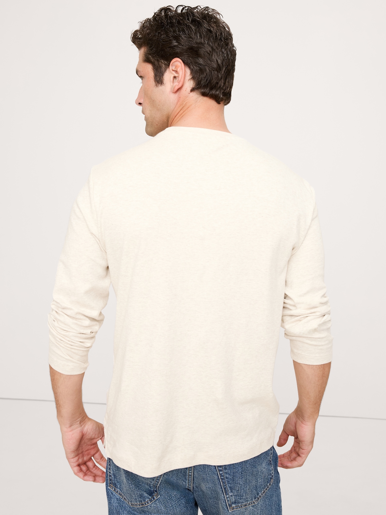 Image number 2 showing, Luxury-Touch Long-Sleeve T-Shirt