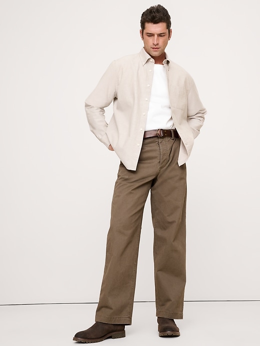 Standard-Fit Oxford Shirt